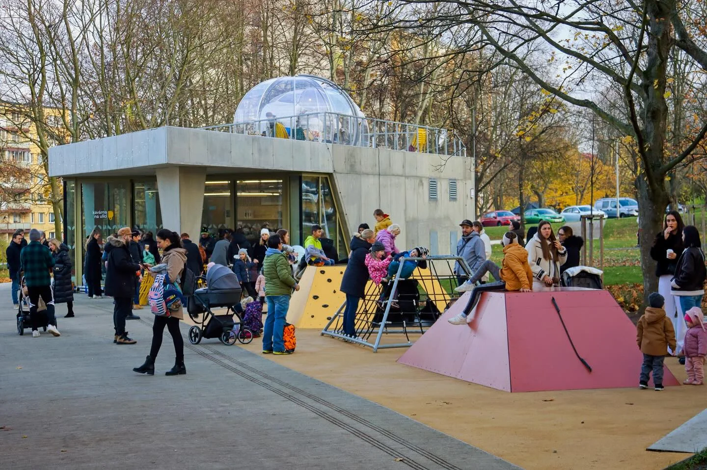 Snídaňový brunch ve vyhřívaném iglú uprostřed parku: menu pro 2-6 osob a super výhled