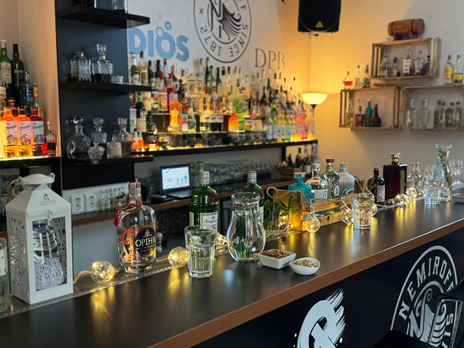 Degustace ginů a párování s toniky včetně odborného výkladu pro 1–4 osoby