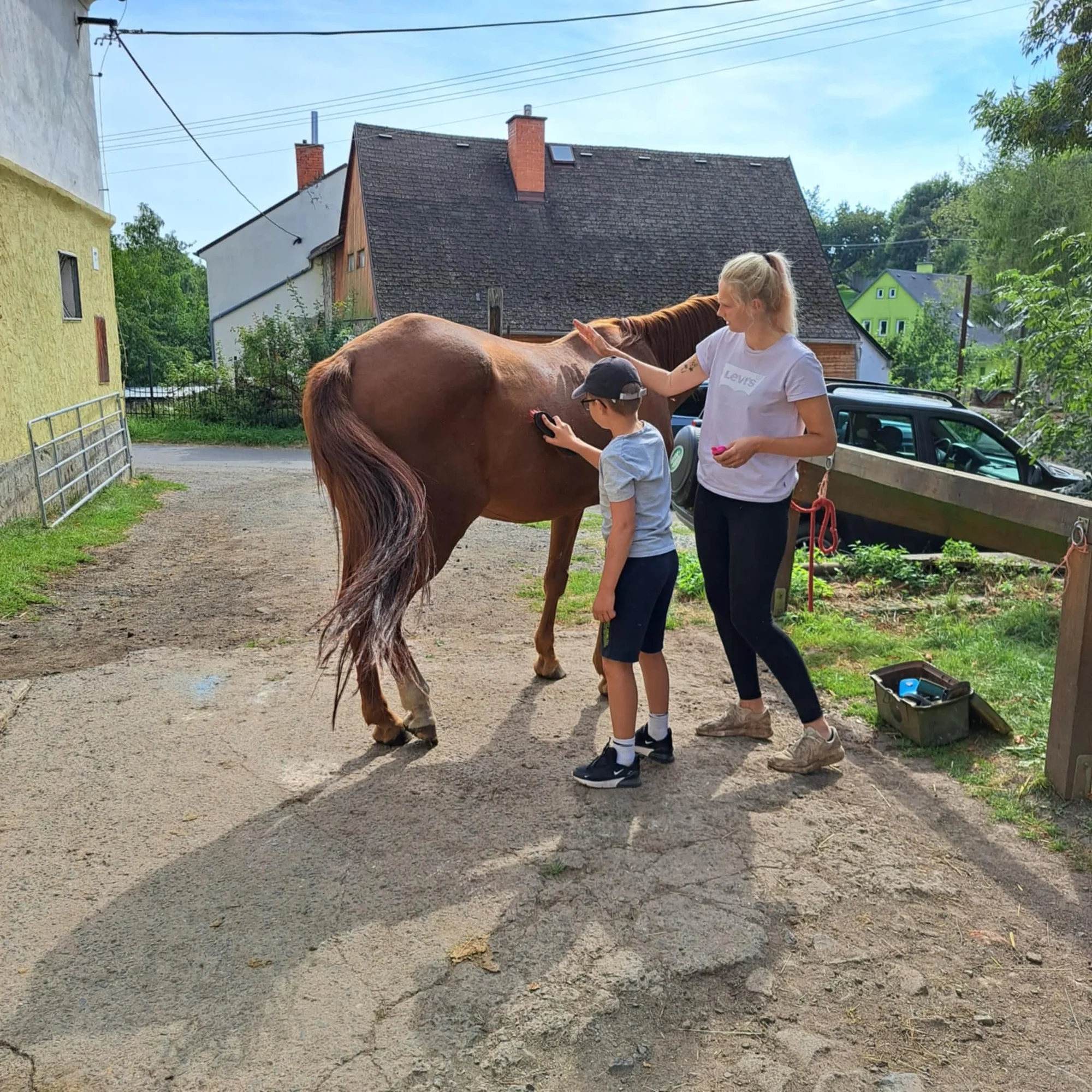 Zážitková procházka s koněm přírodou chráněné oblasti: varianty pro děti i dospělé
