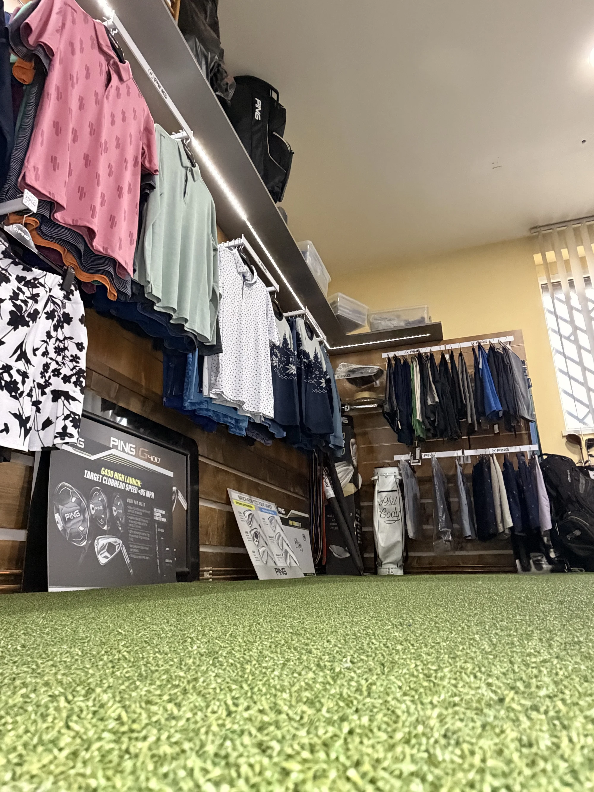 Golfový fitting: analýza hry a švihu, návrh holí i složení celého bagu