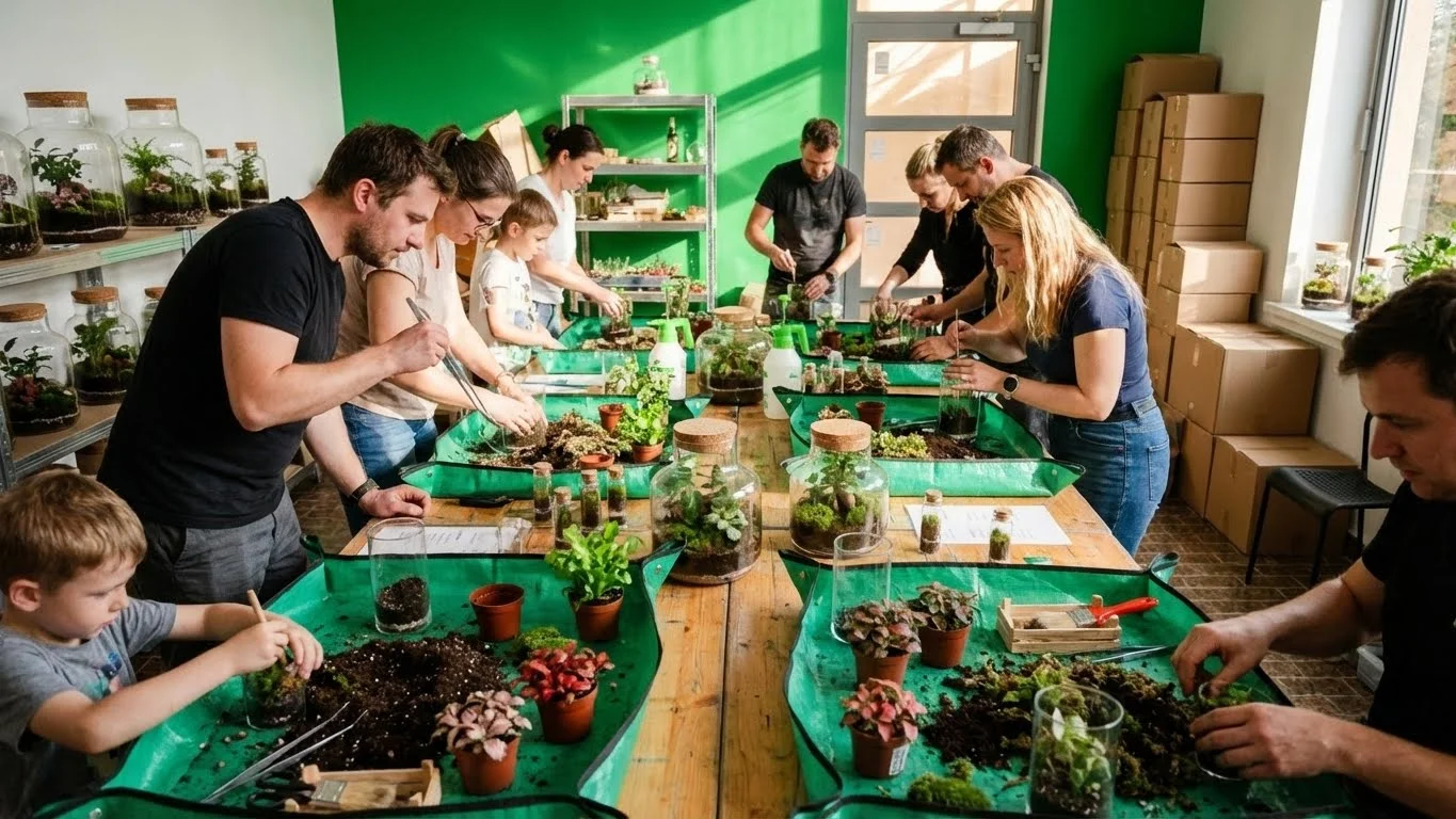 Relaxační workshop: vytvořte si vlastní Mechárium aneb kousek přírody u vás doma