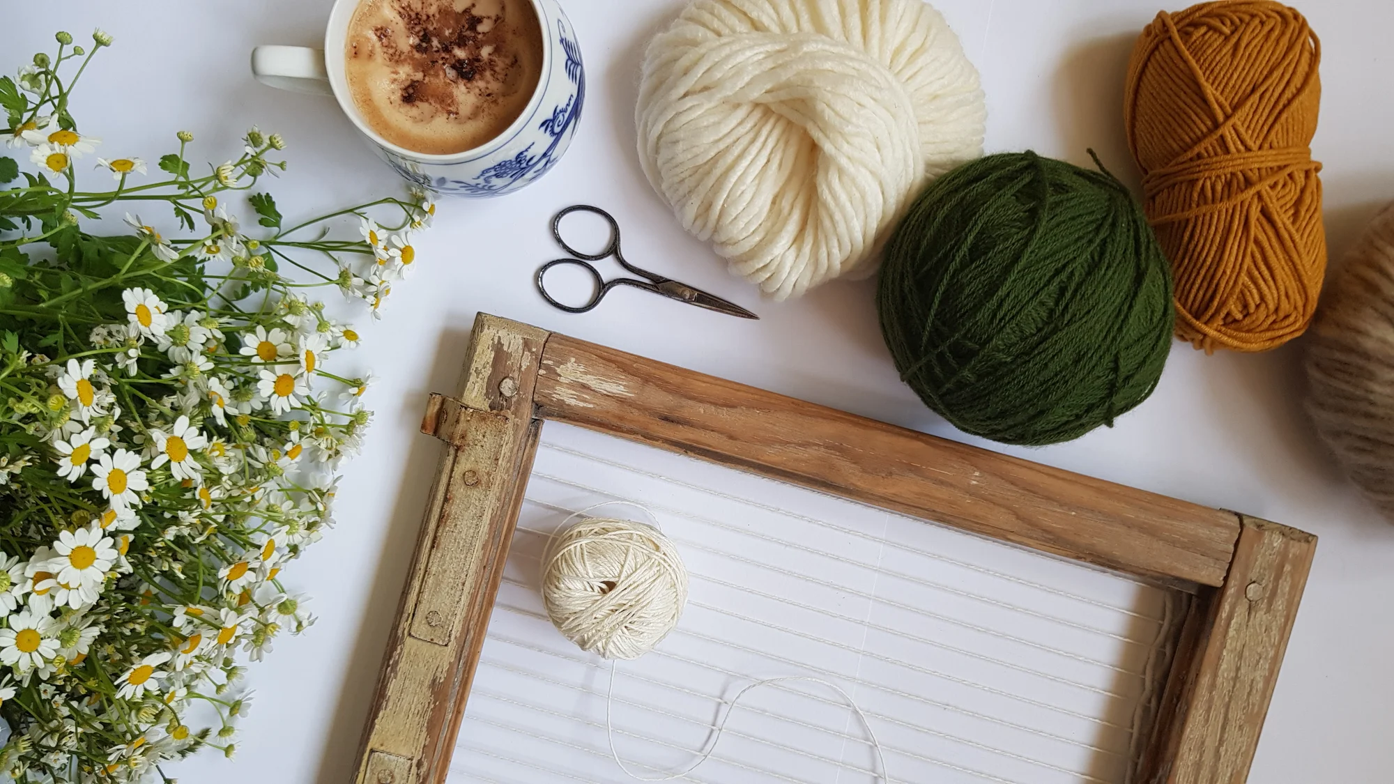 Odpočinkové kurzy tkaní: úplné základy, tvorba podtácku i tapiserie