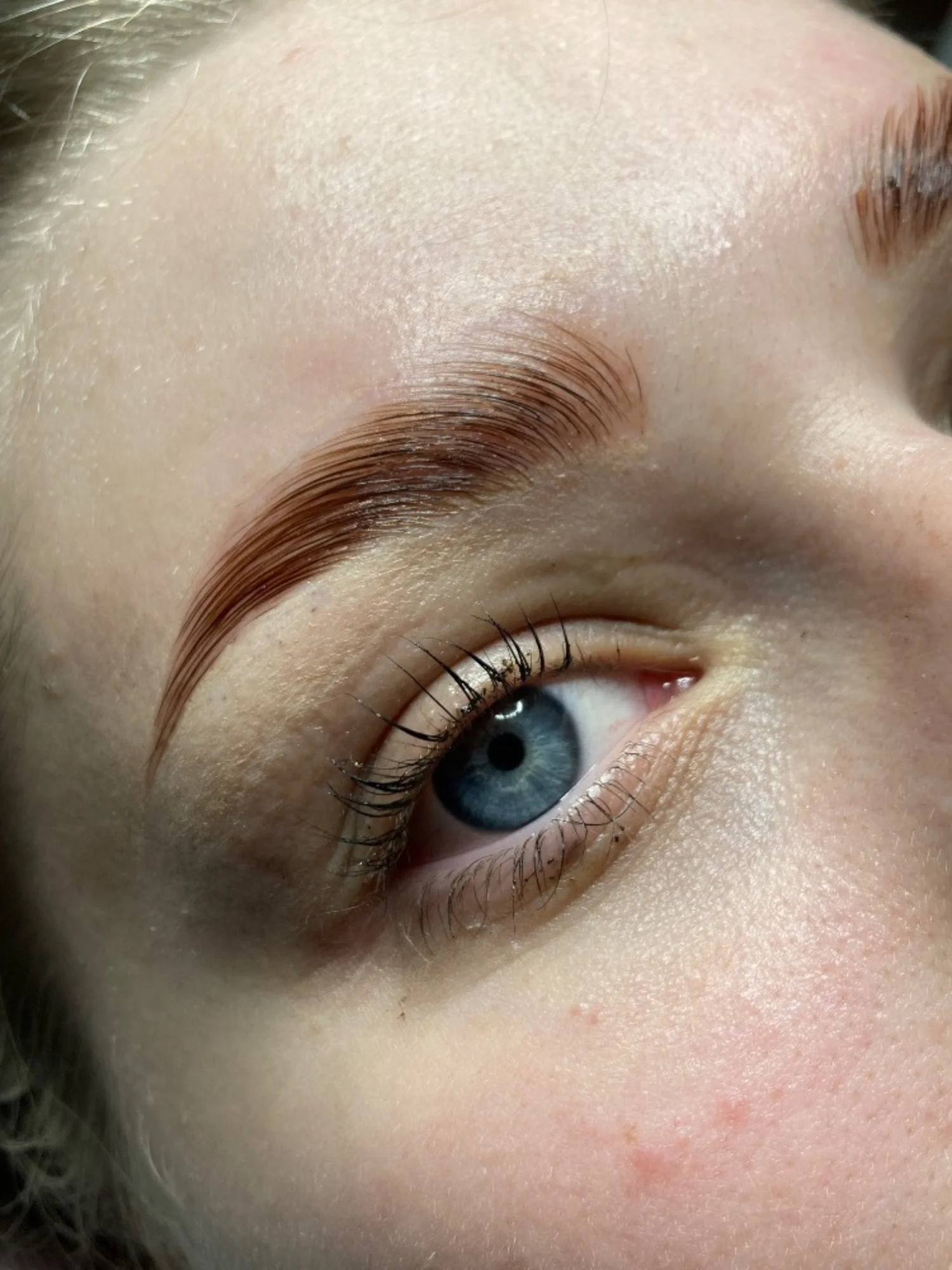 Přirozeně krásný pohled: laminace obočí nebo řas včetně barvení