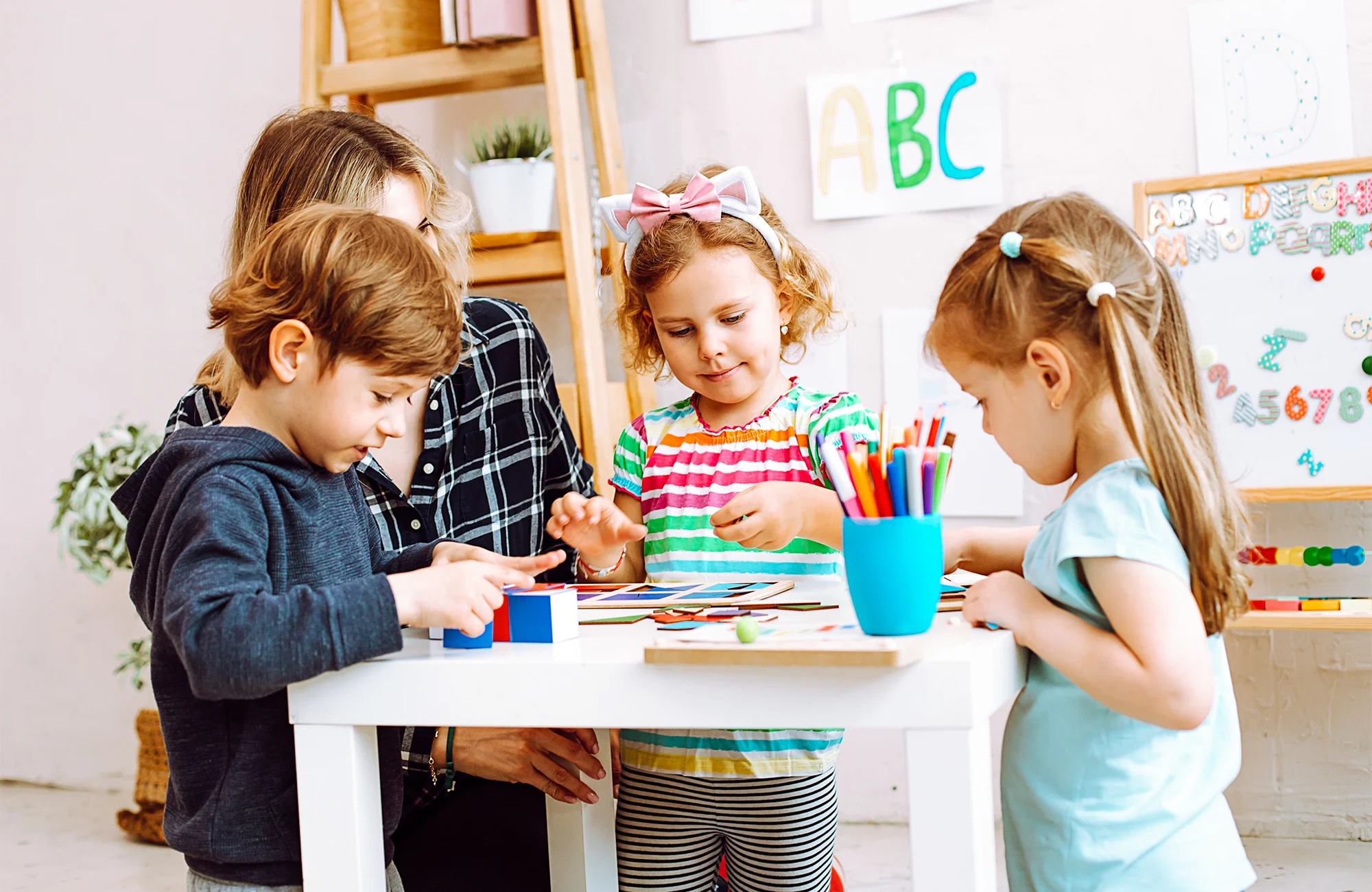 Kreativní lekce angličtiny pro děti: konverzace spojená s tvořením, 1 až 6 lekcí