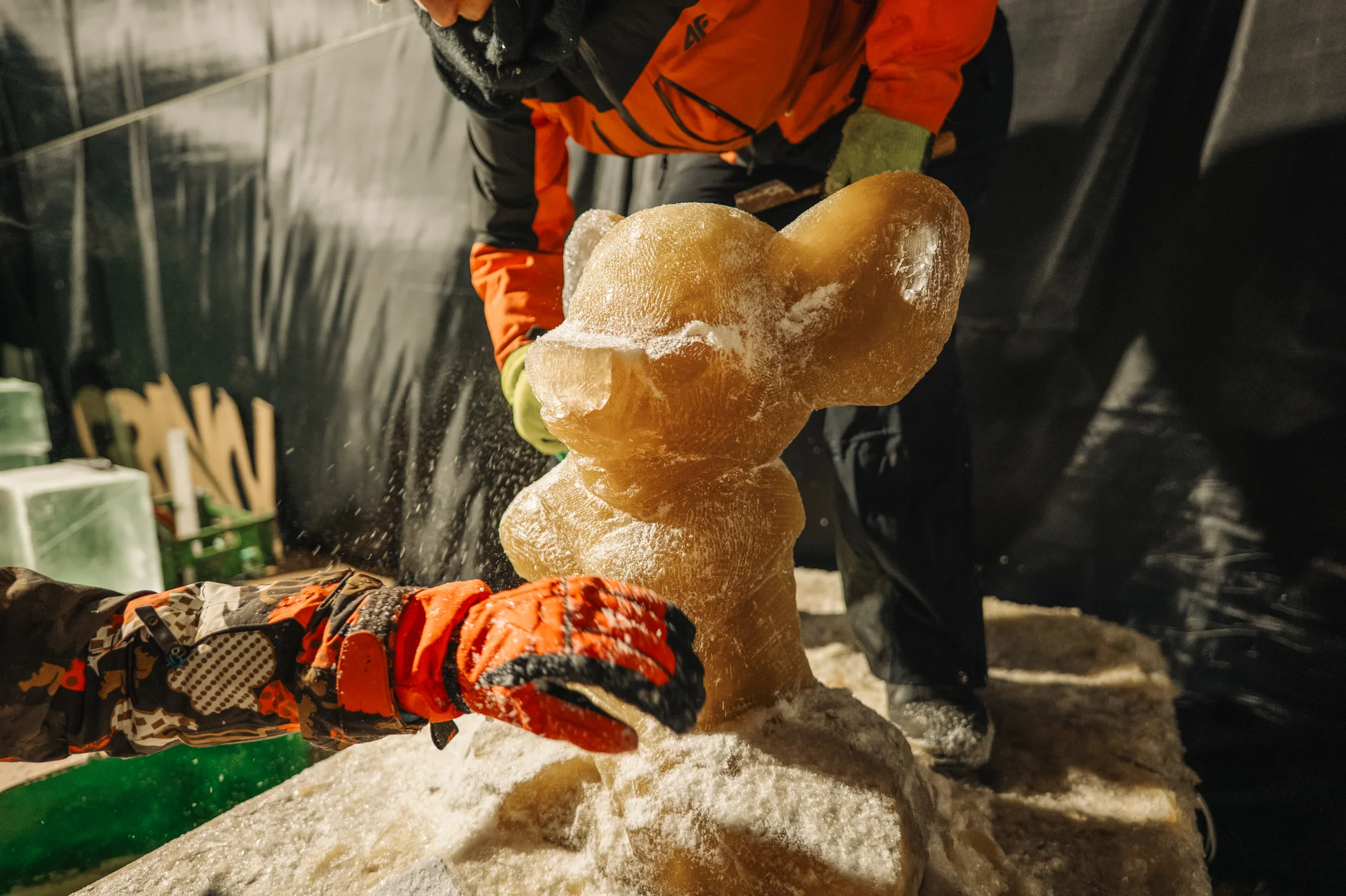 Ledové sochy na Čerňáku: Ice Magic, největší ledová výstava v Česku
