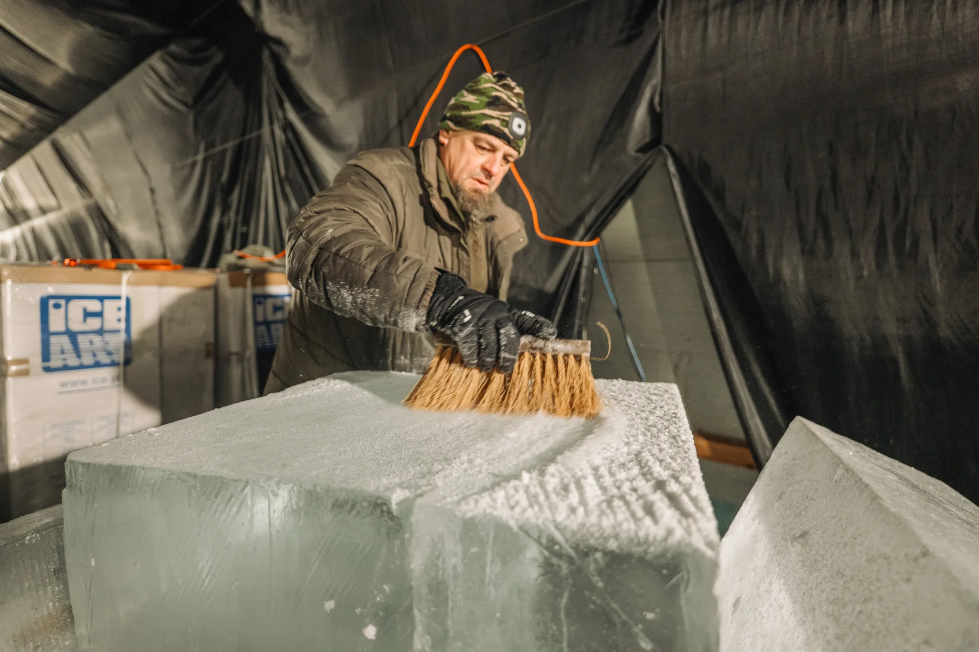 Ledové sochy na Čerňáku: Ice Magic, největší ledová výstava v Česku
