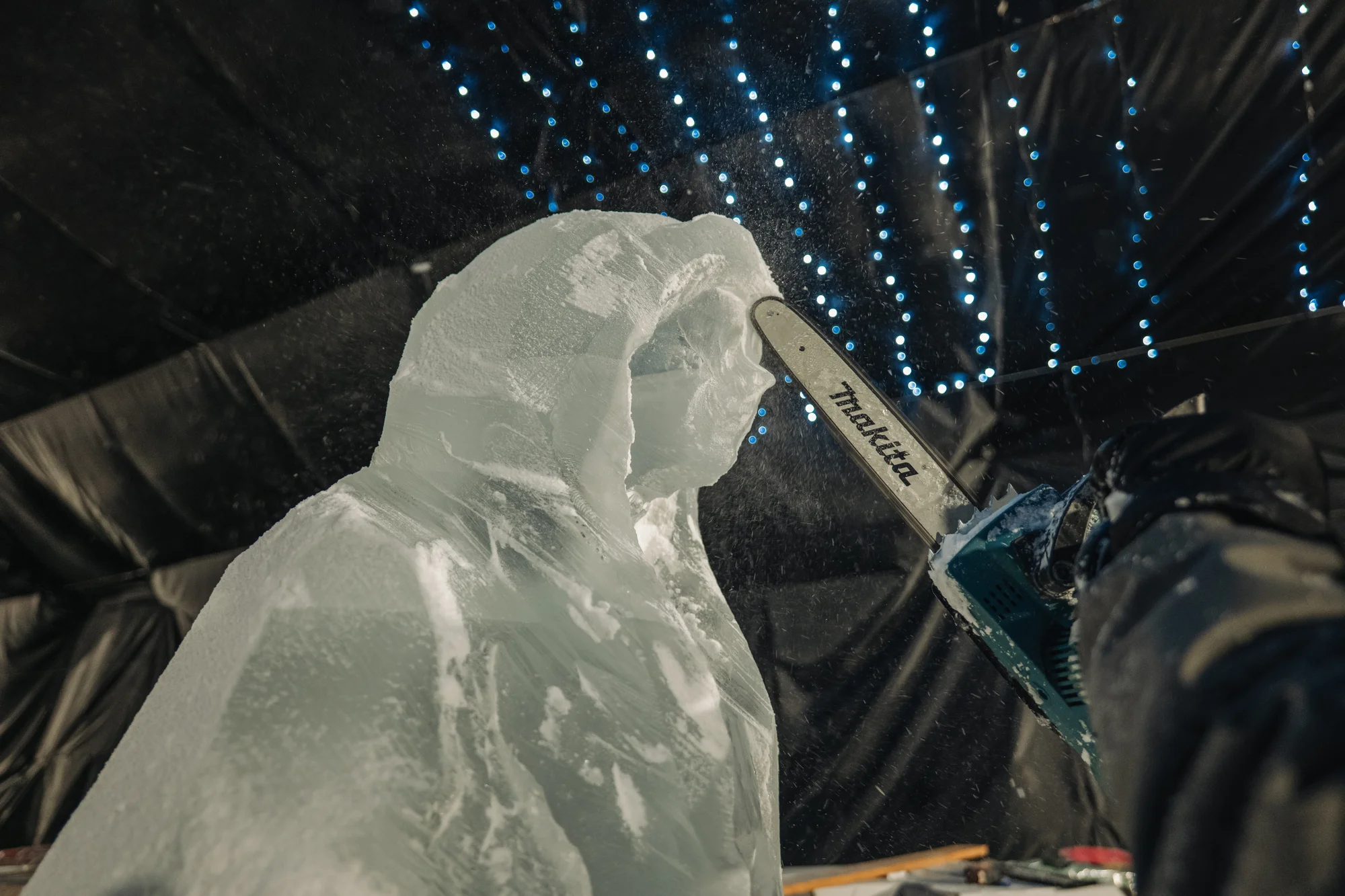 Ledové sochy na Čerňáku: Ice Magic, největší ledová výstava v Česku