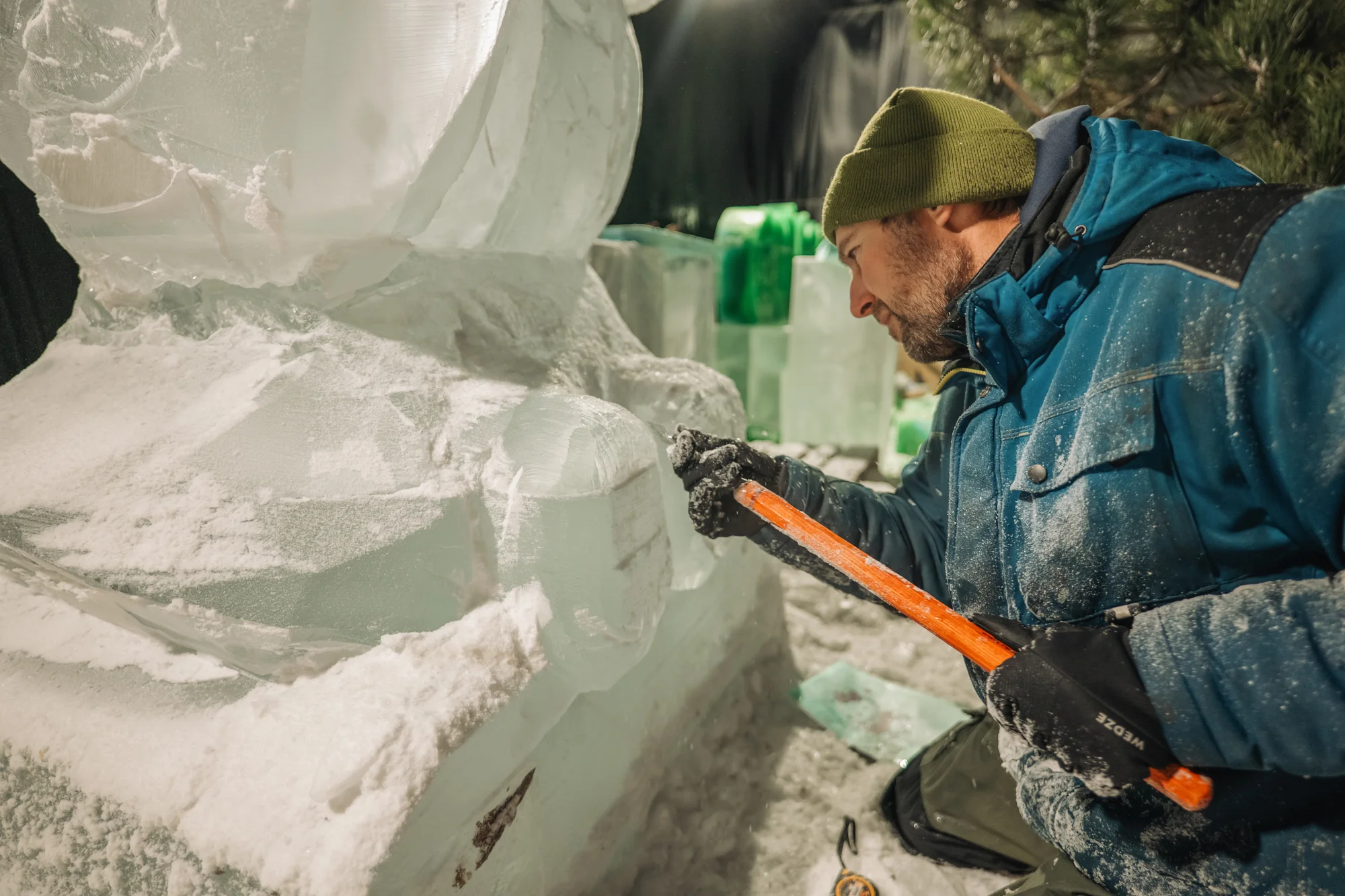 Ledové sochy na Čerňáku: Ice Magic, největší ledová výstava v Česku