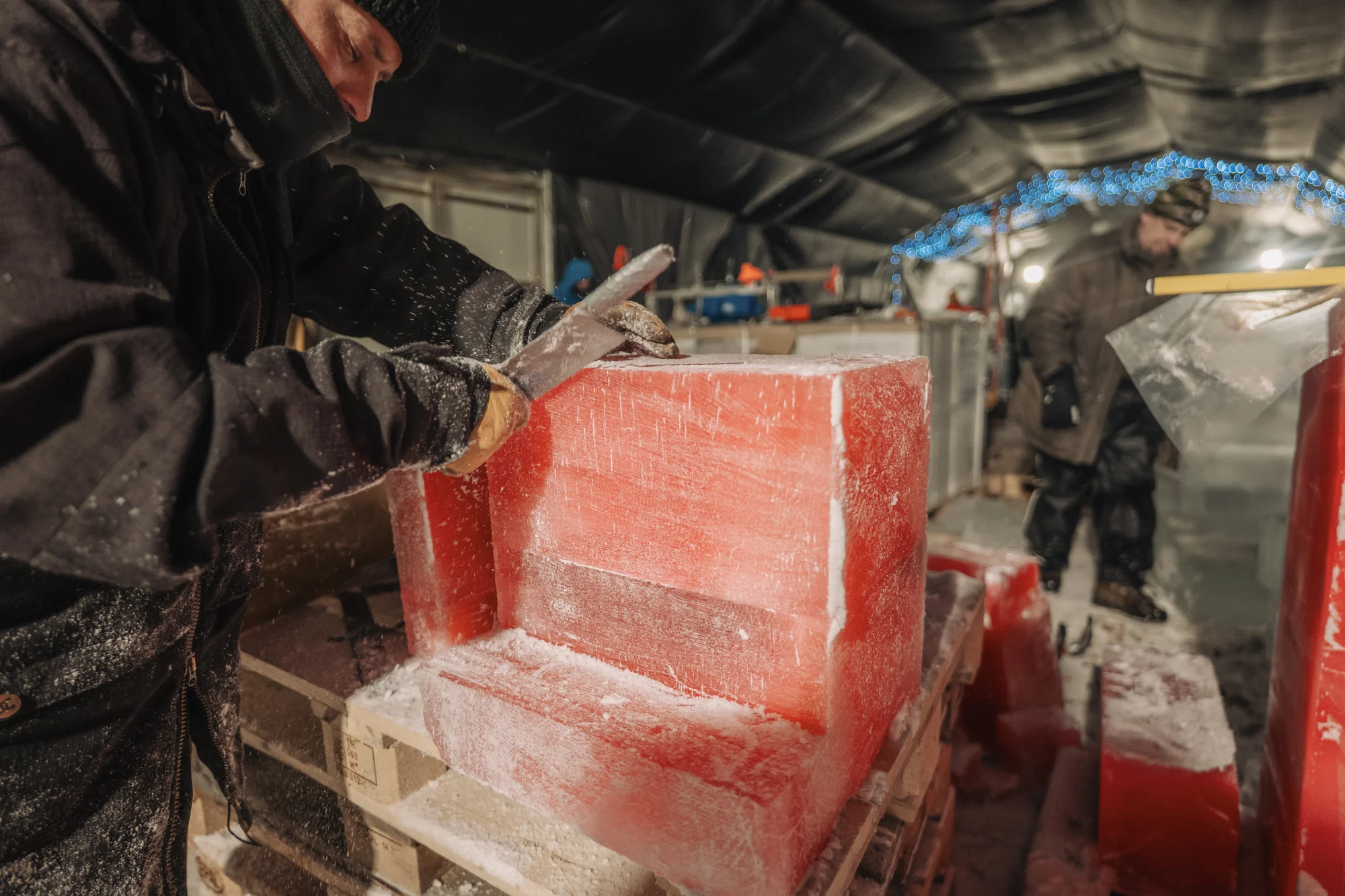 Ledové sochy na Čerňáku: Ice Magic, největší ledová výstava v Česku