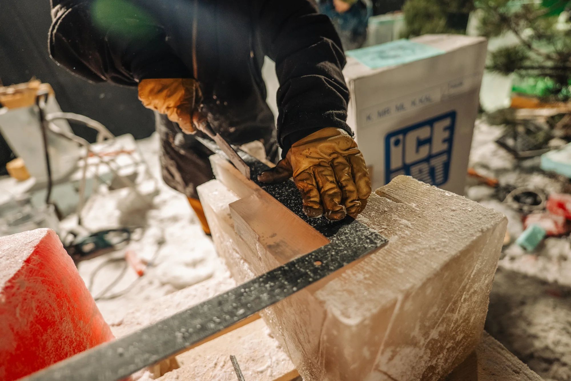 Ledové sochy na Čerňáku: Ice Magic, největší ledová výstava v Česku