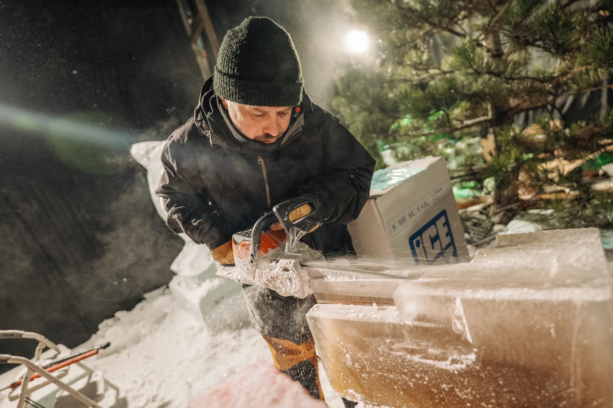 Ledové sochy na Čerňáku: Ice Magic, největší ledová výstava v Česku