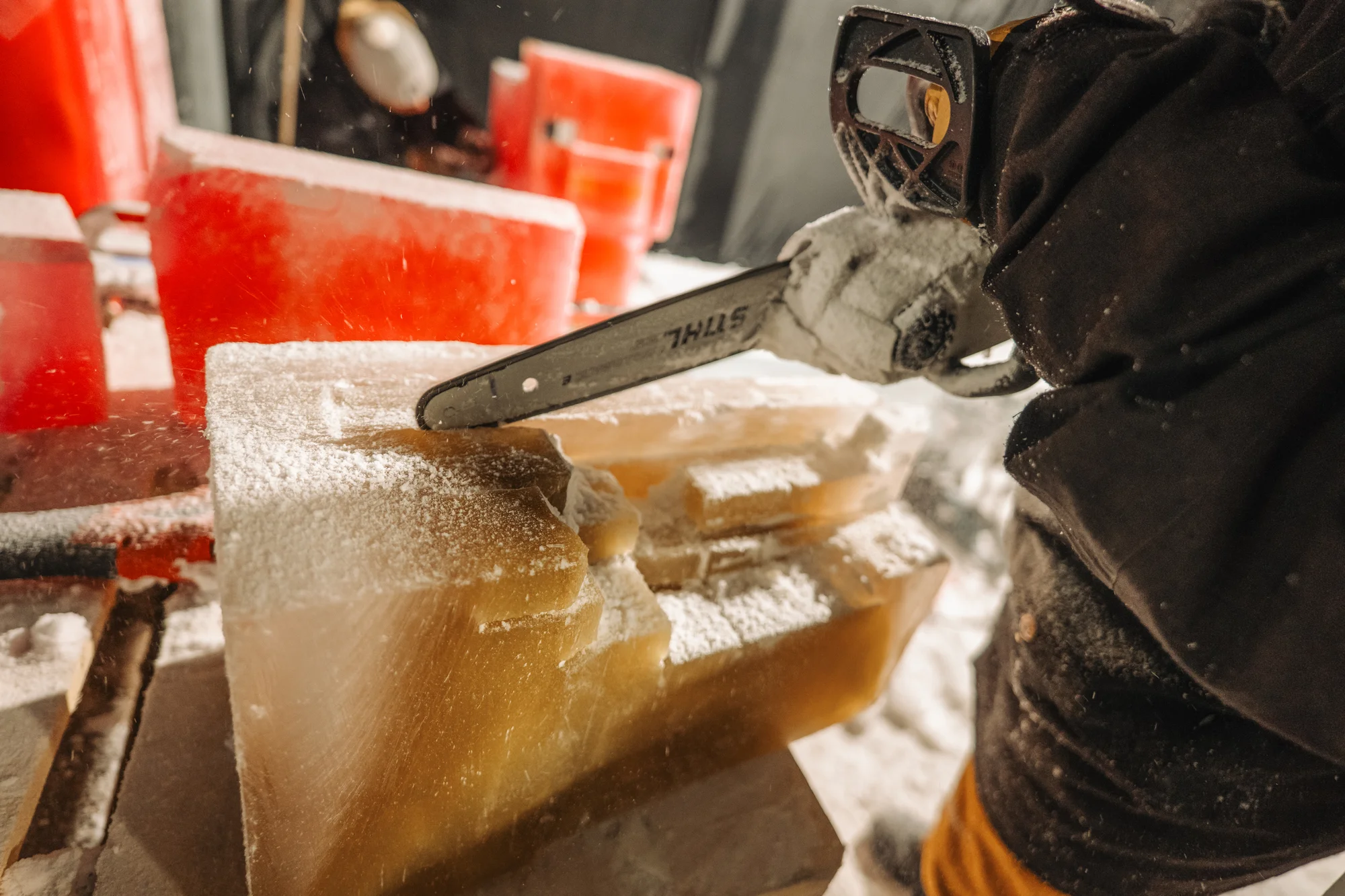Ledové sochy na Čerňáku: Ice Magic, největší ledová výstava v Česku