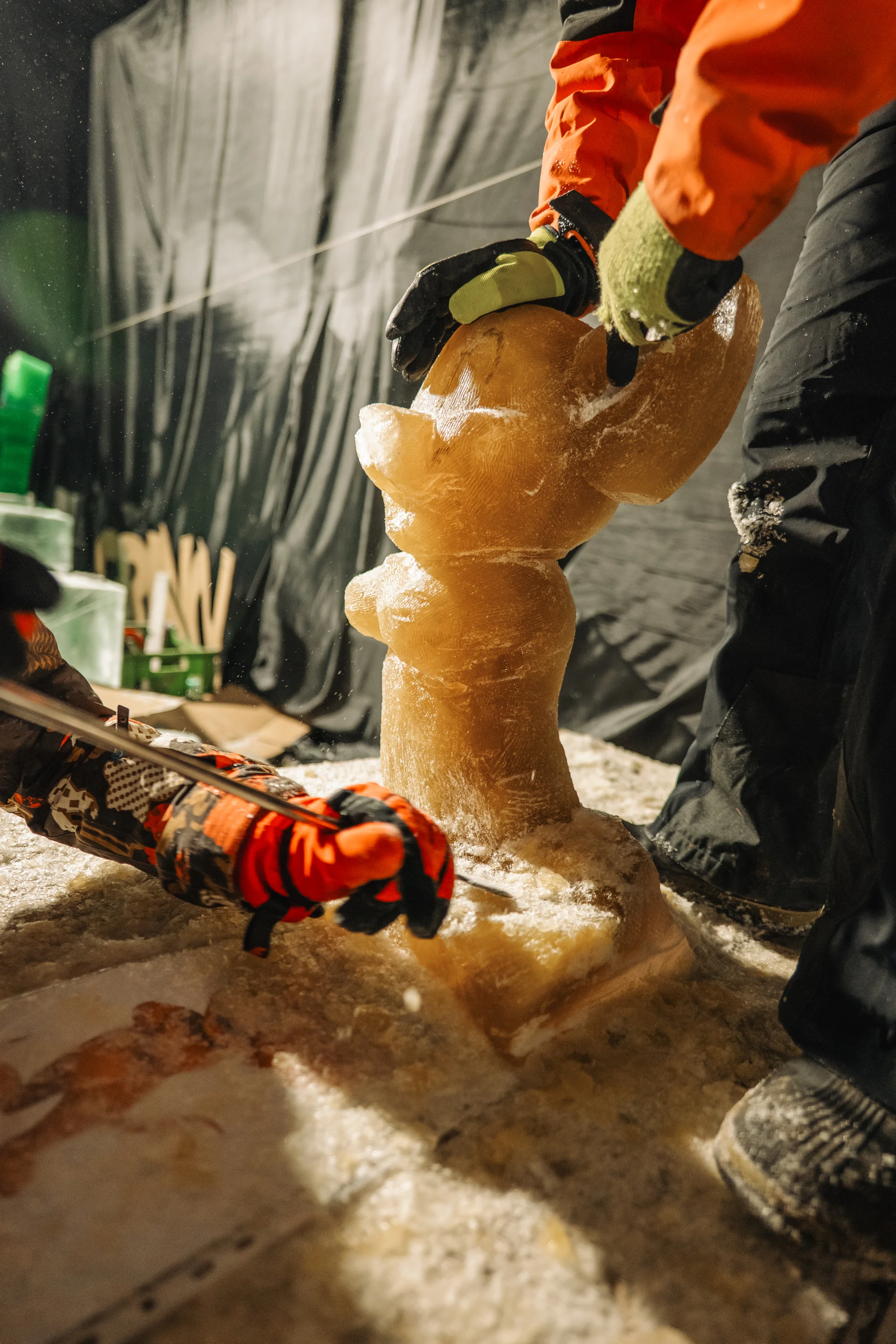 Ledové sochy na Čerňáku: Ice Magic, největší ledová výstava v Česku