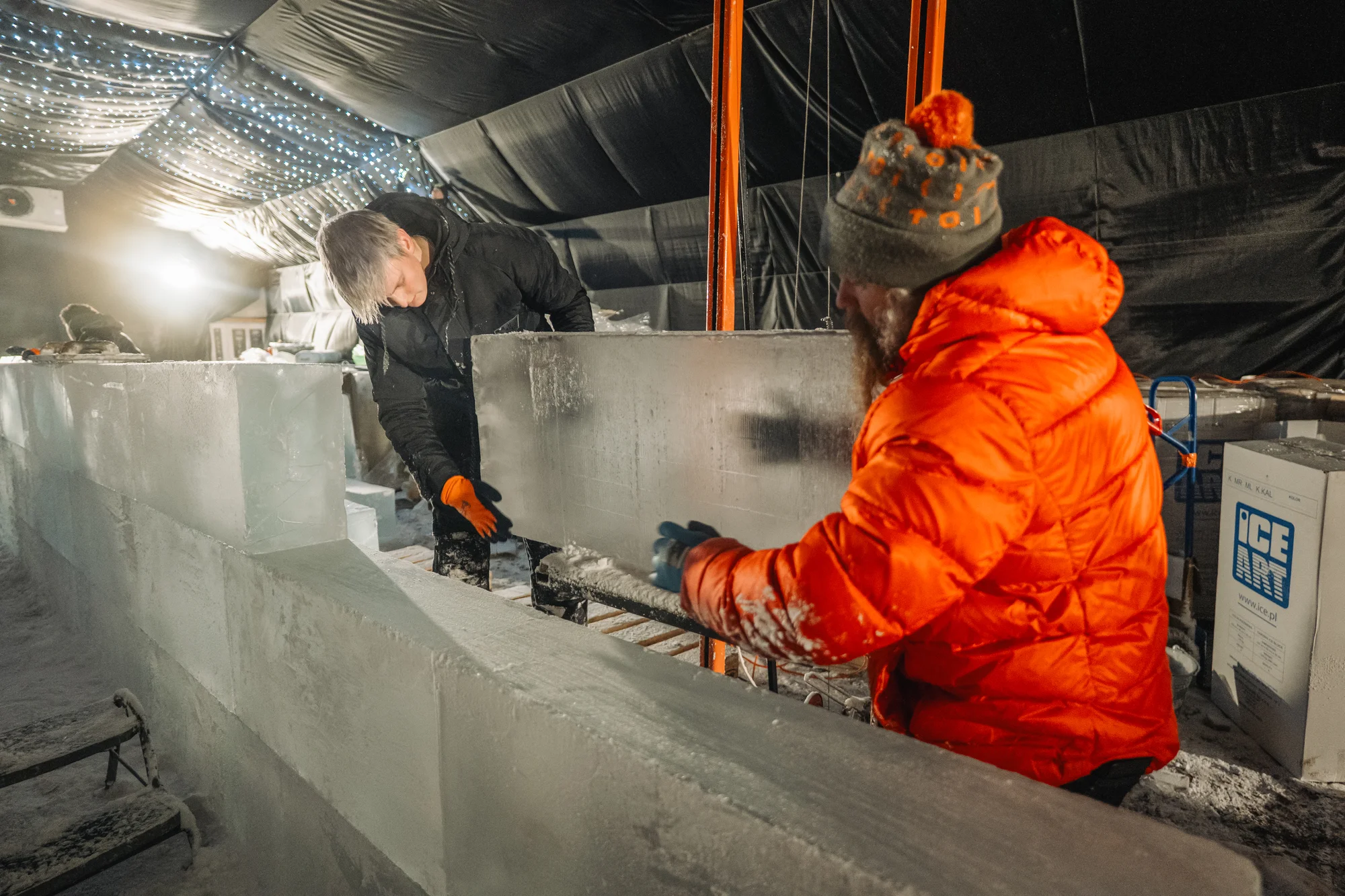 Ledové sochy na Čerňáku: Ice Magic, největší ledová výstava v Česku