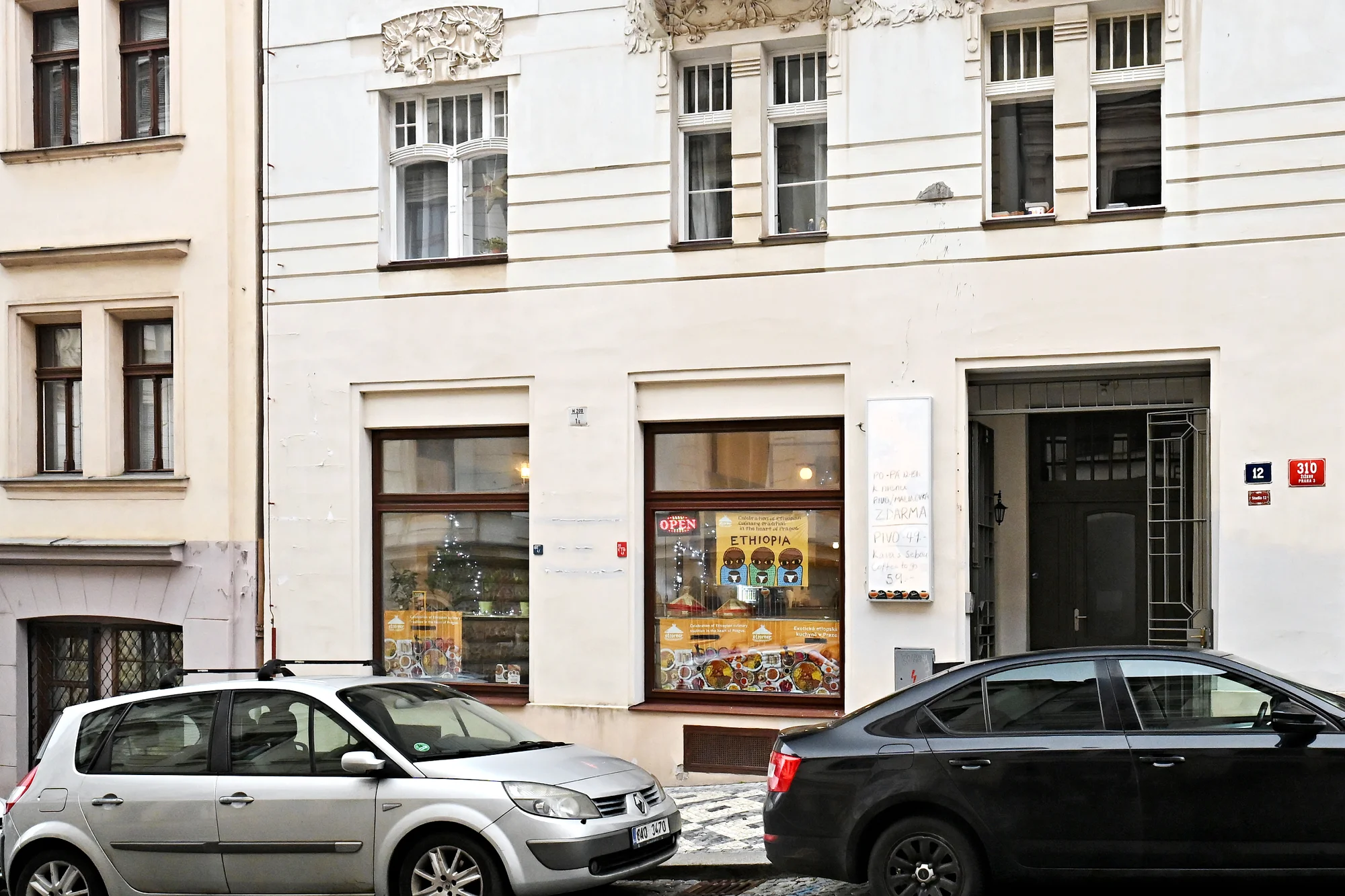 Cesta Afrikou: ochutnávka etiopské kuchyně a kávy pro 2-4 osoby