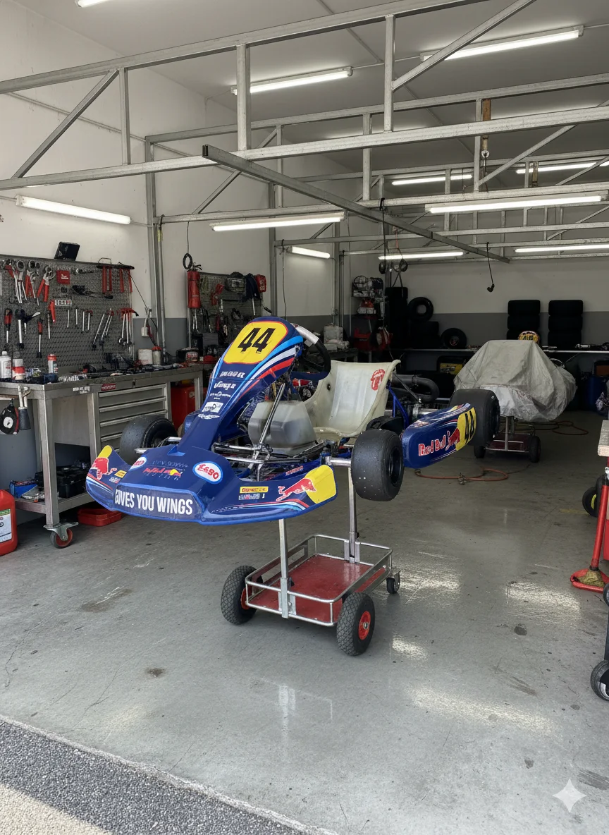 Jízda v závodní motokáře: 1–3 kola na letištním či závodním okruhu