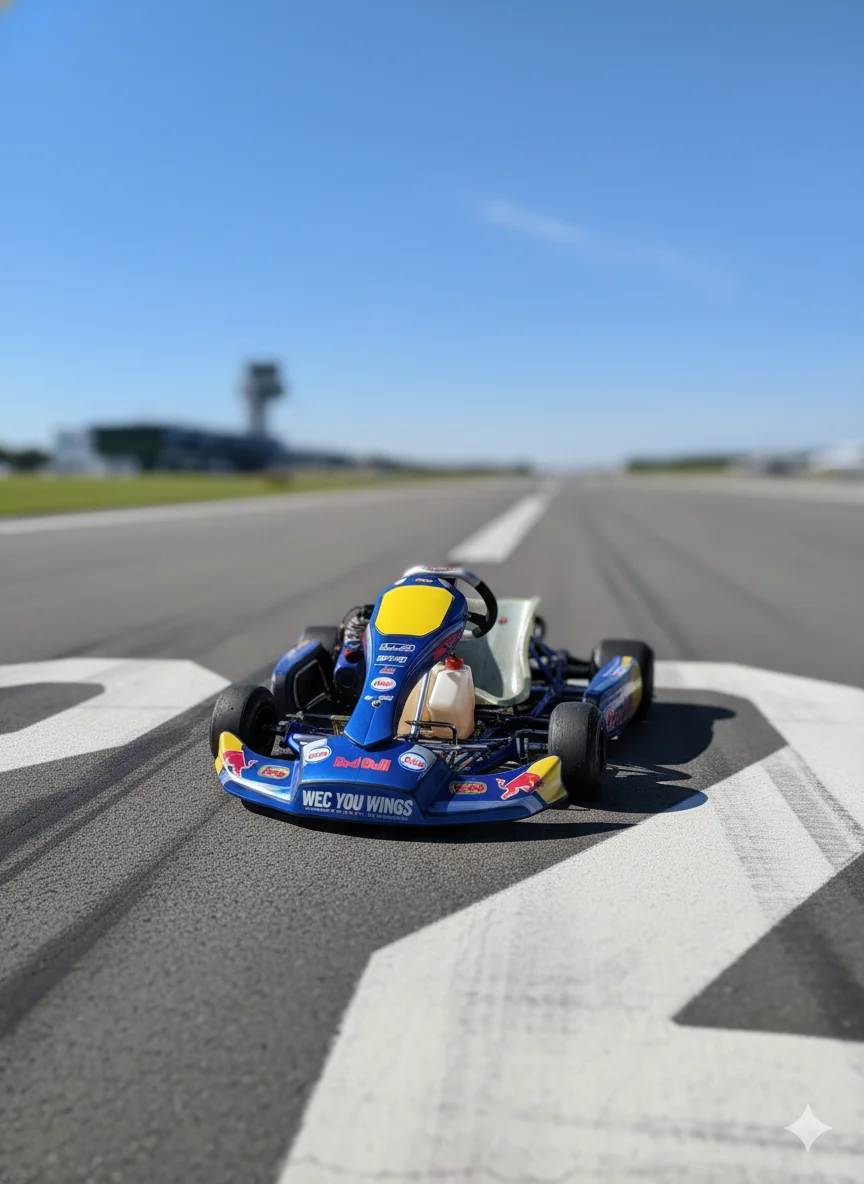 Jízda v závodní motokáře: 1–3 kola na letištním či závodním okruhu