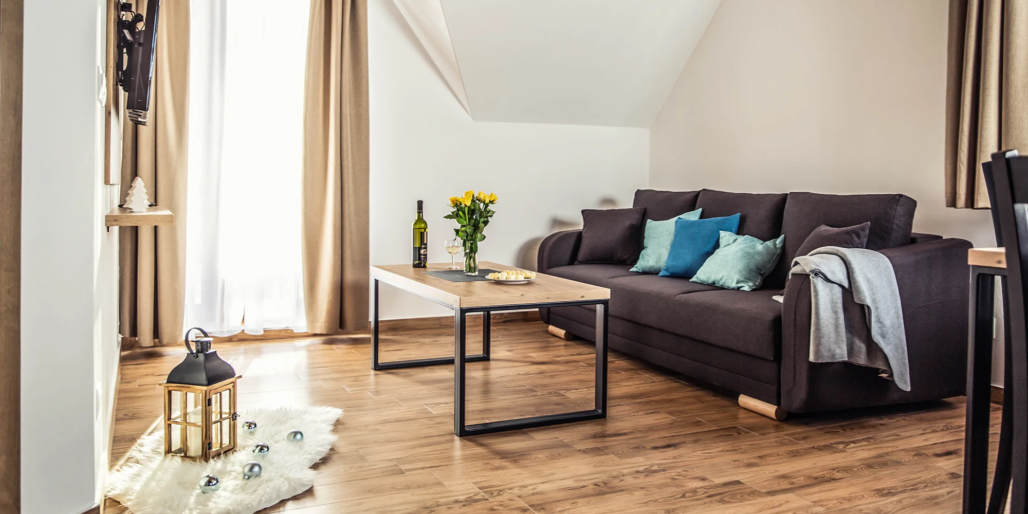 Pobyt v moderních apartmánech v Jasné až pro 5 osob, parkování zdarma