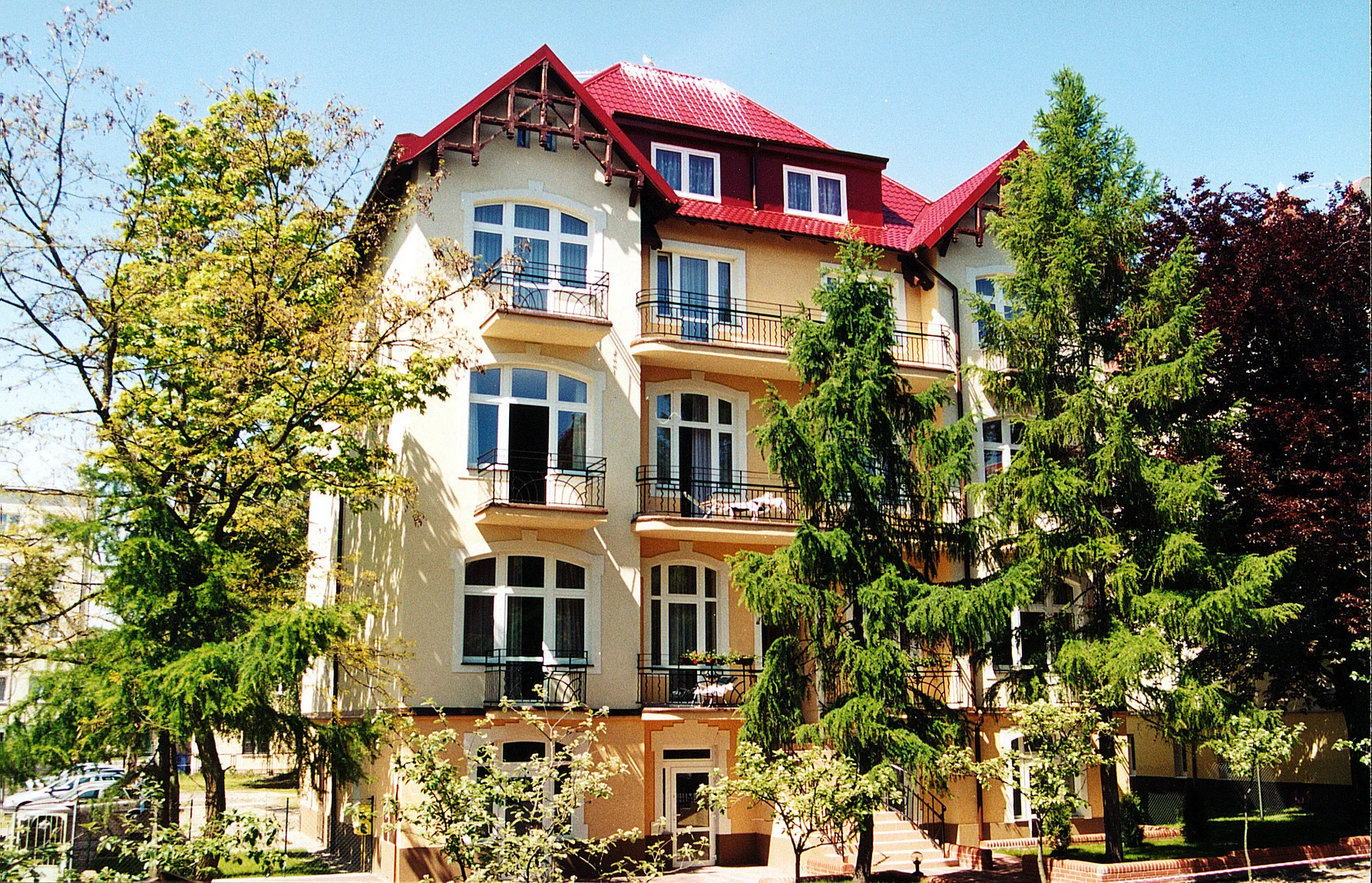 Pobyt ve Svinoústí: vila v lázeňské čtvrti nedaleko pláže, polopenze