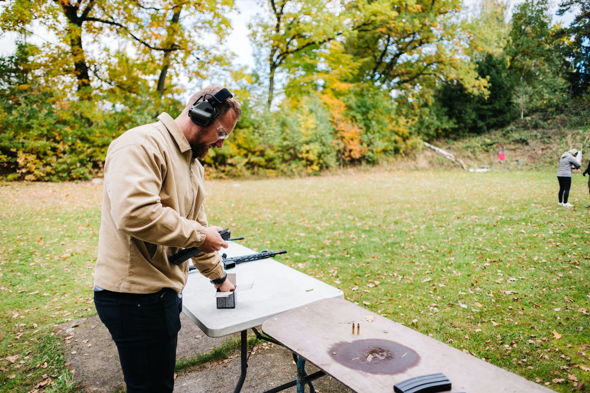 Dynamická zážitková střelba z krátkých i dlouhých zbraní, 114 výstřelů, 2–3 hodiny