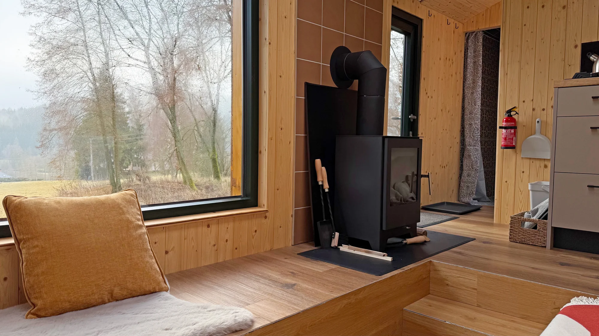 Romantika uprostřed moravské přírody: útulná maringotka s veškerým zázemím