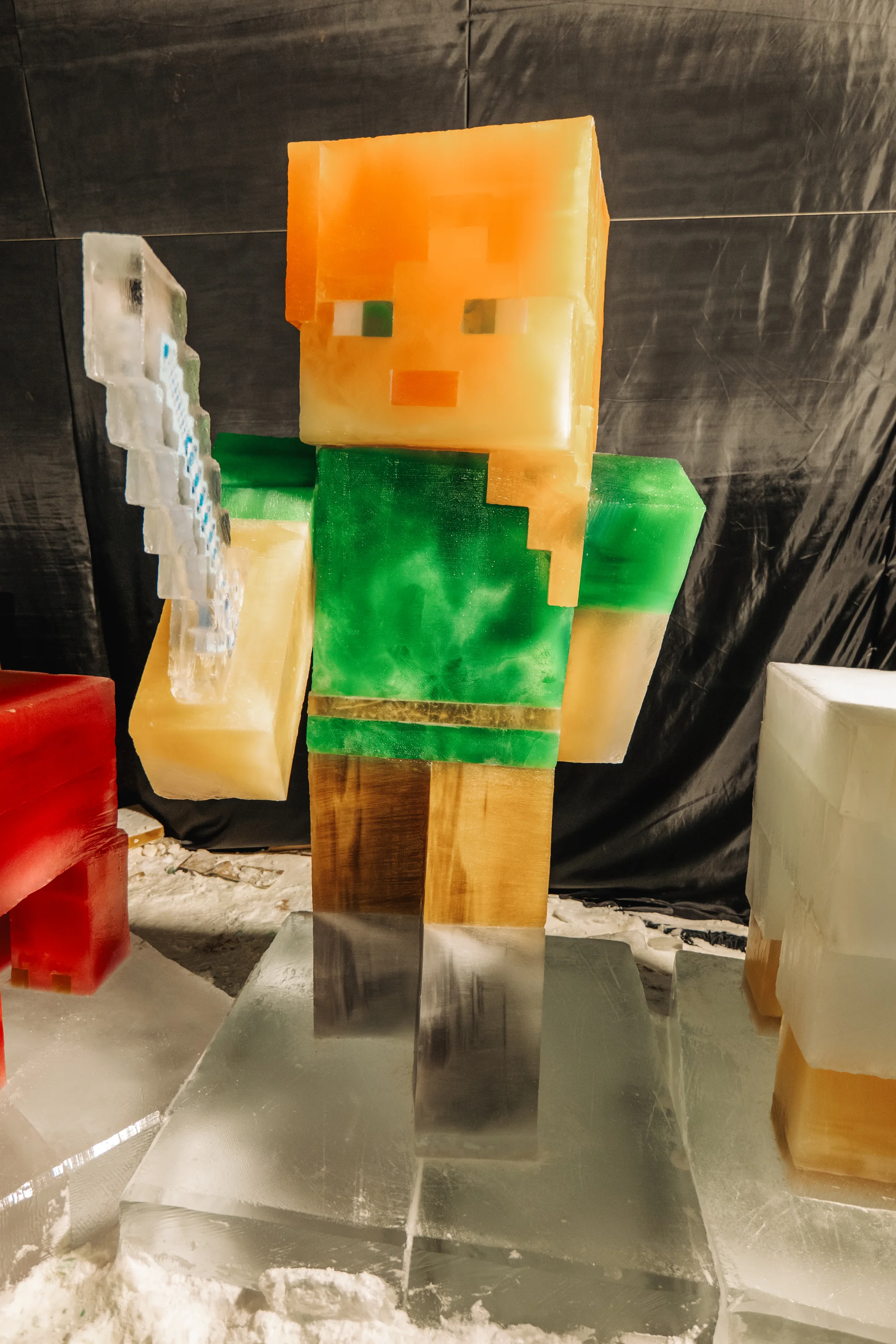 Ledové sochy na Čerňáku: Ice Magic, největší ledová výstava v Česku