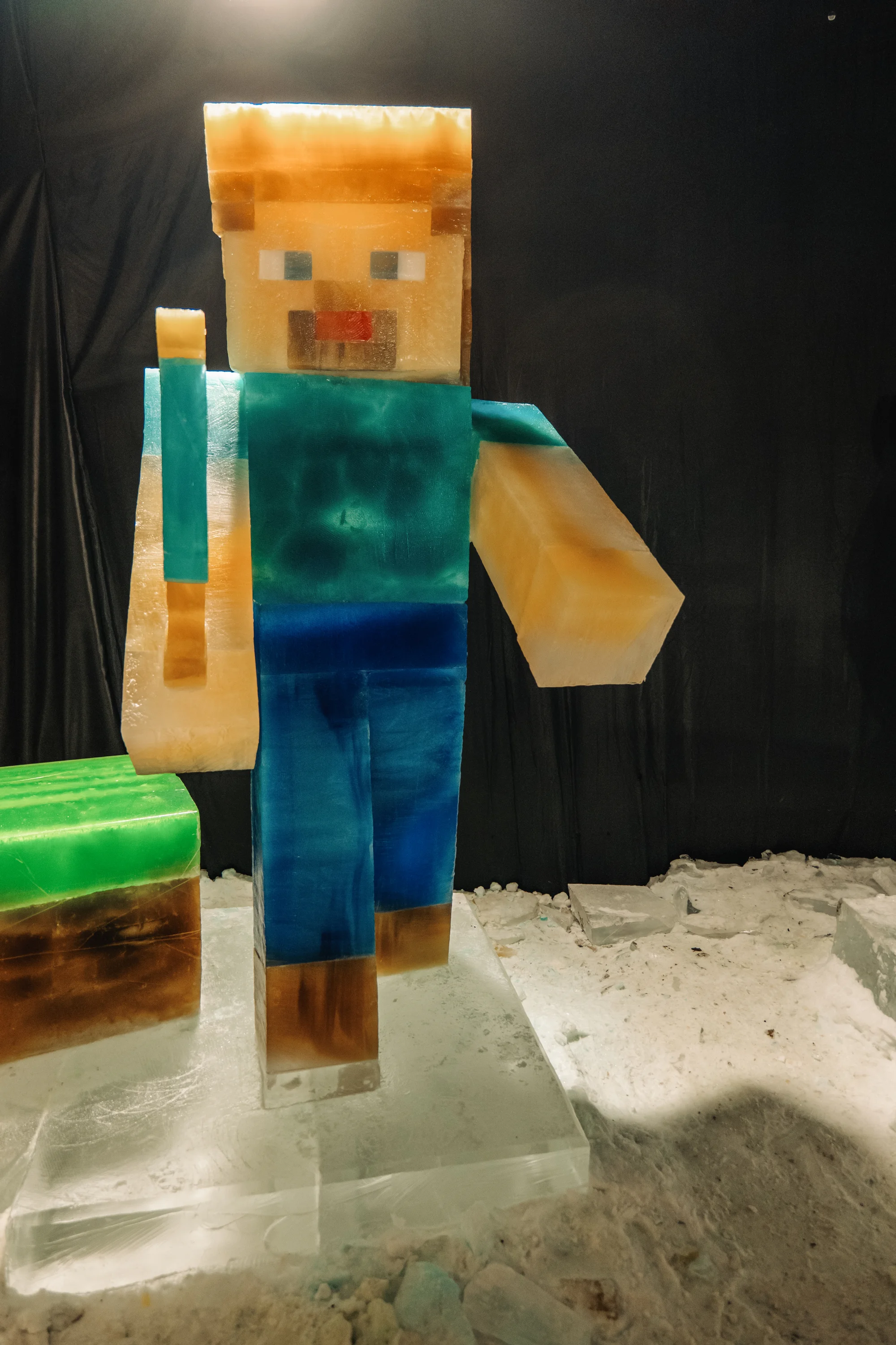 Ledové sochy na Čerňáku: Ice Magic, největší ledová výstava v Česku