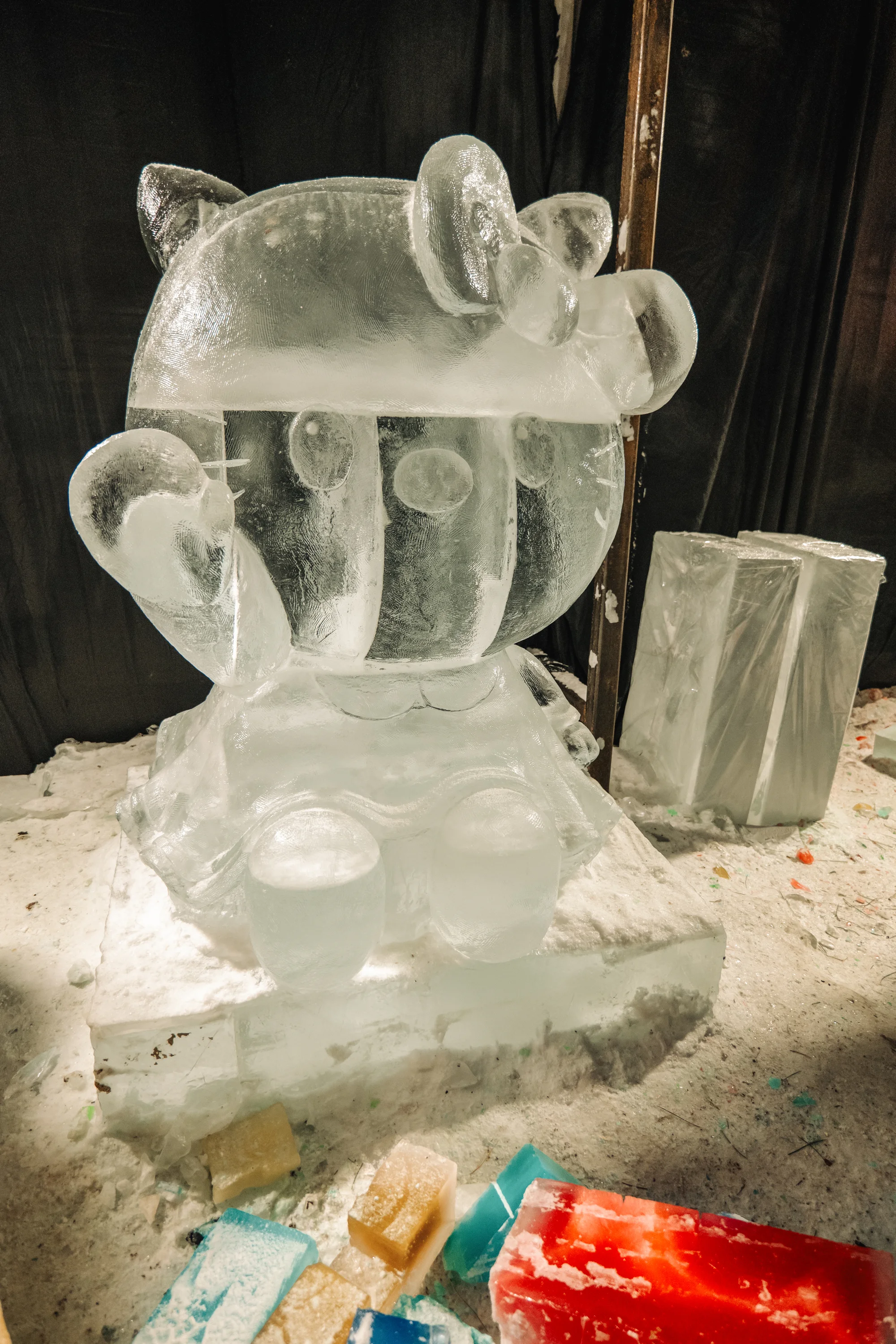 Ledové sochy na Čerňáku: Ice Magic, největší ledová výstava v Česku