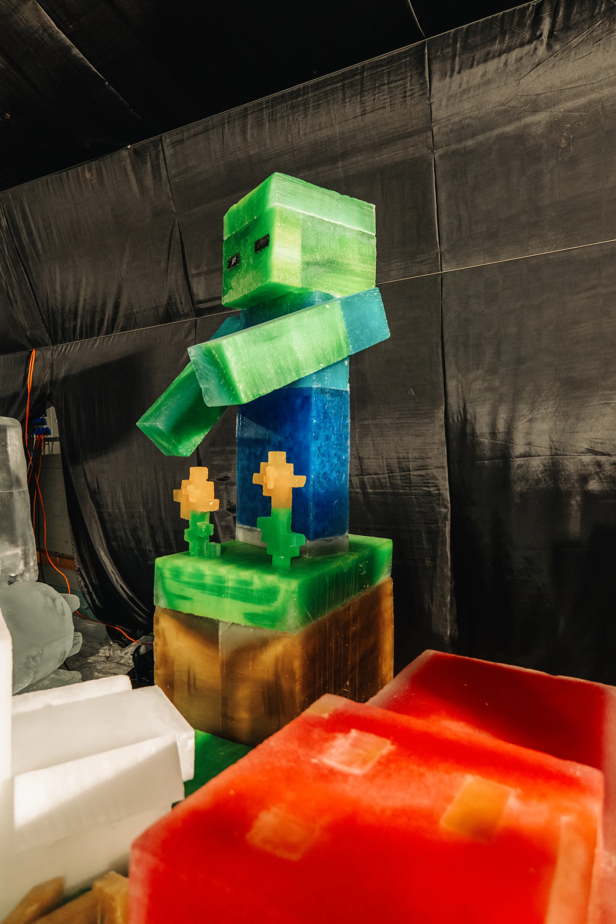 Ledové sochy na Čerňáku: Ice Magic, největší ledová výstava v Česku