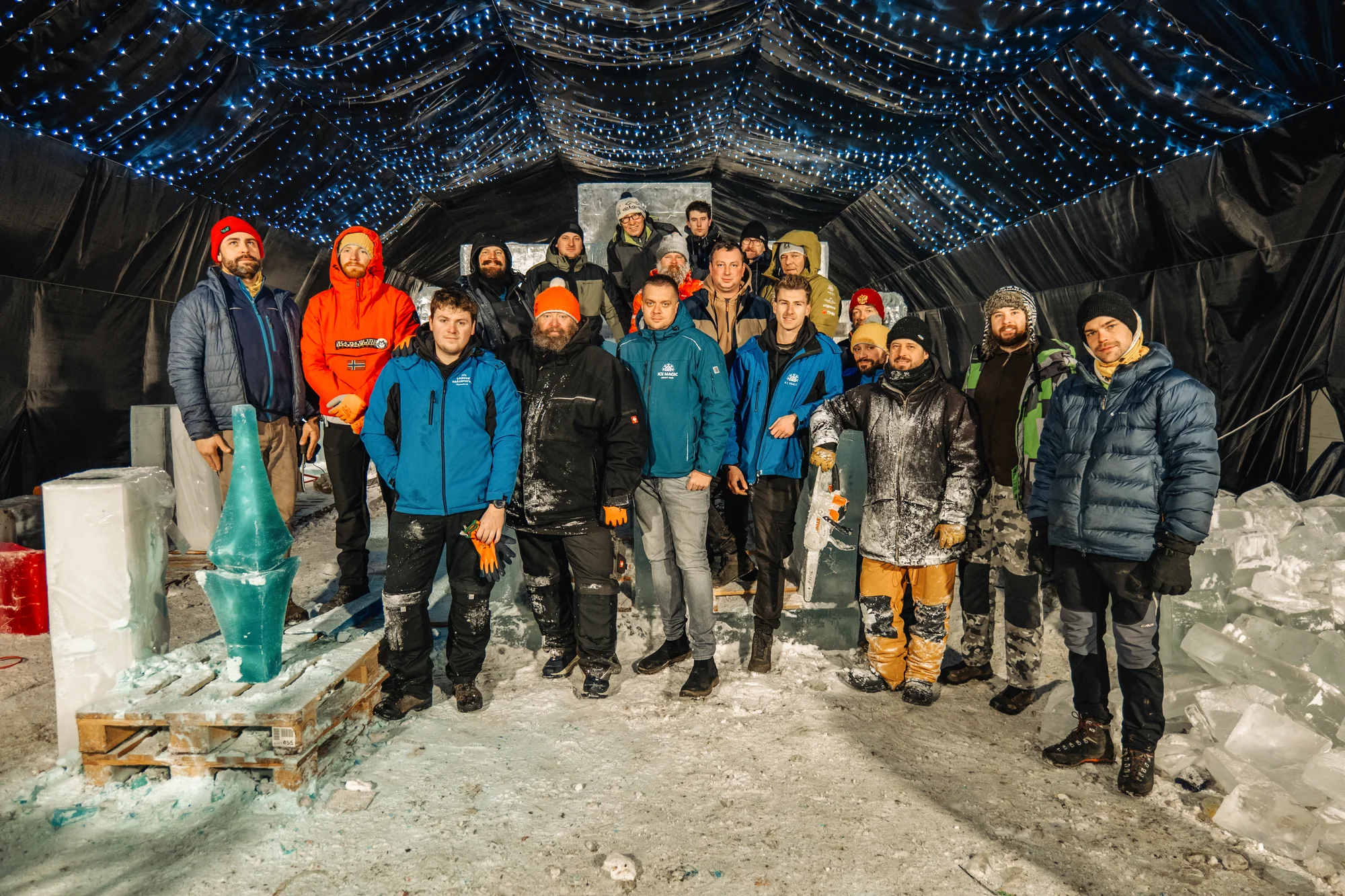 Ledové sochy na Čerňáku: Ice Magic, největší ledová výstava v Česku