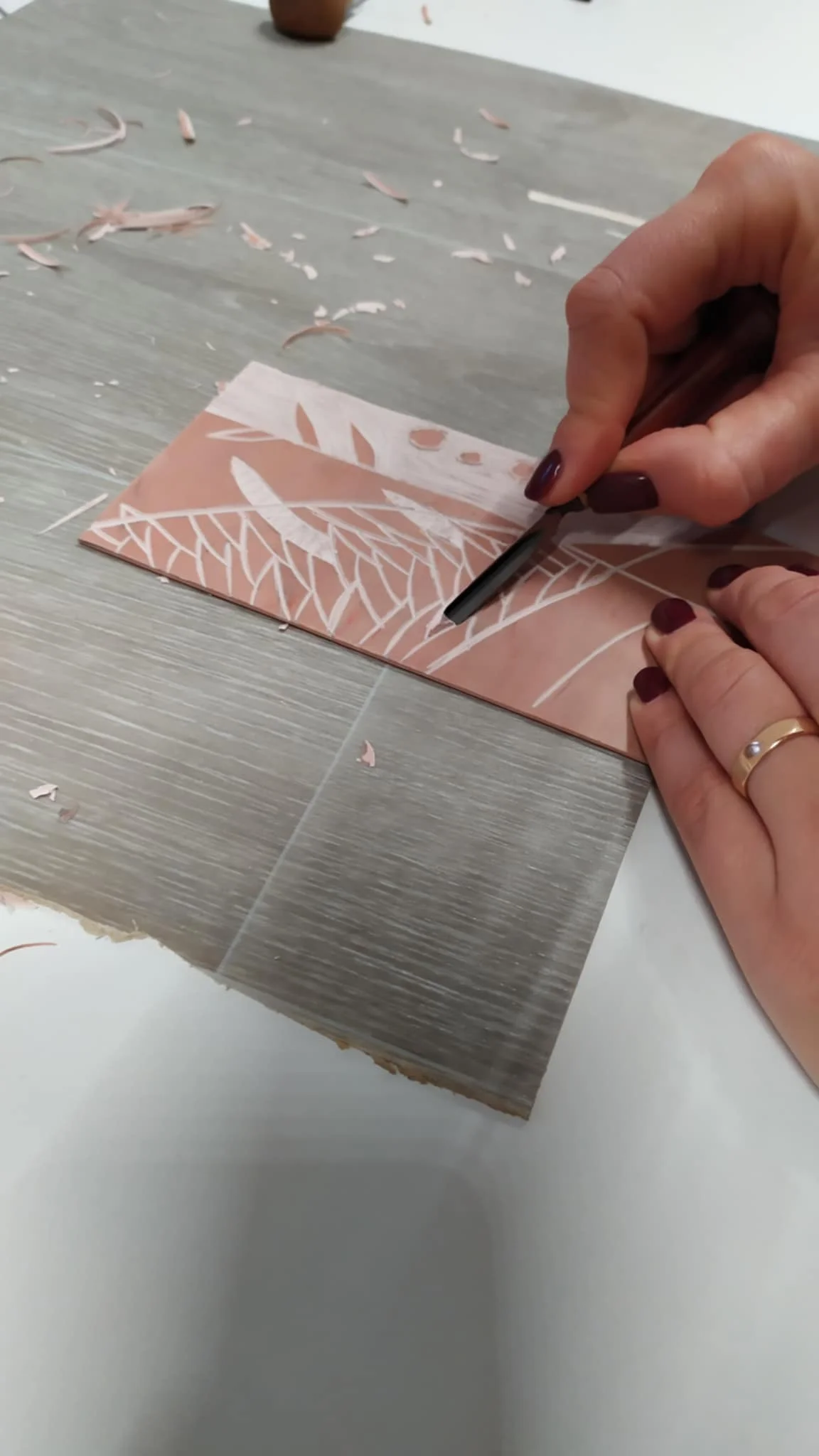 Semestrální kurz umělecké grafiky: 9 lekcí pro dospělé vč. pomůcek a závěrečné výstavy