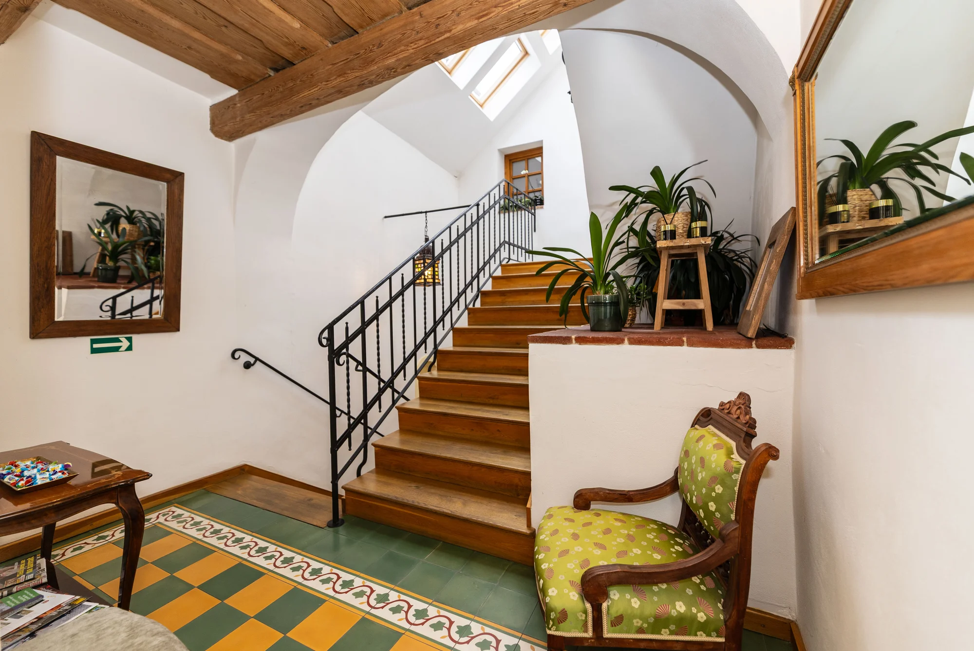 Romantický penzion v historickém centru Telče (UNESCO) se snídaní a lahví vína