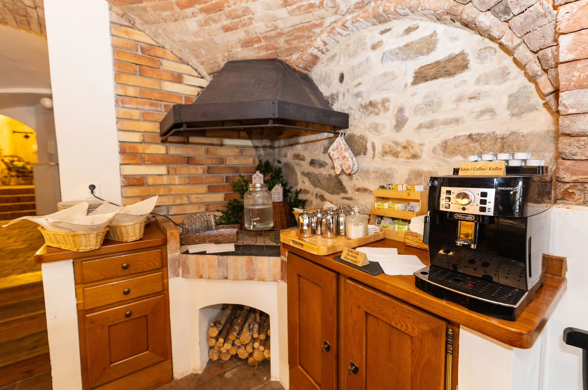 Romantický penzion v historickém centru Telče (UNESCO) se snídaní a lahví vína