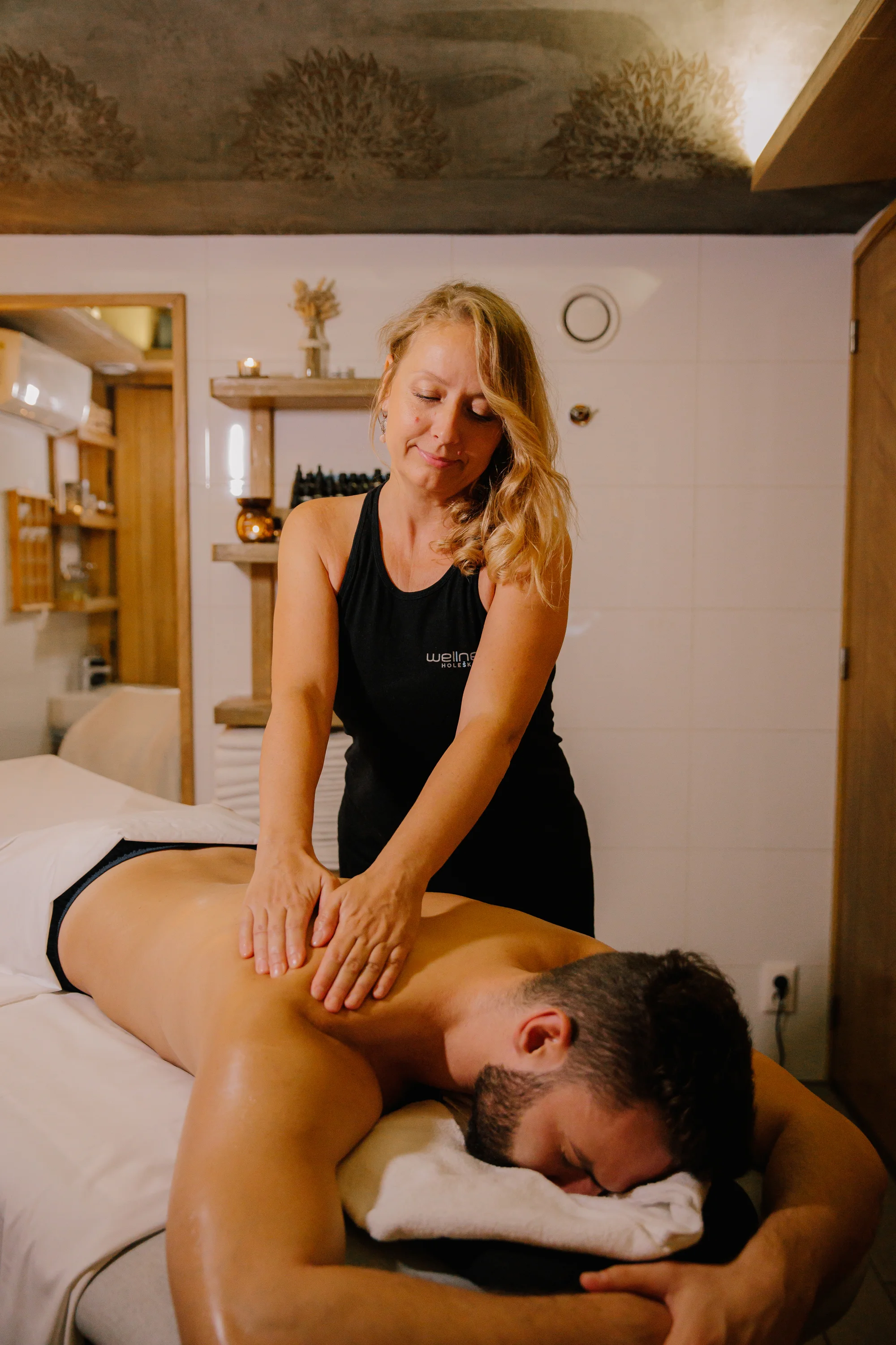 Relaxační balíčky s masáží, privátní koupelí a vstupem do wellness