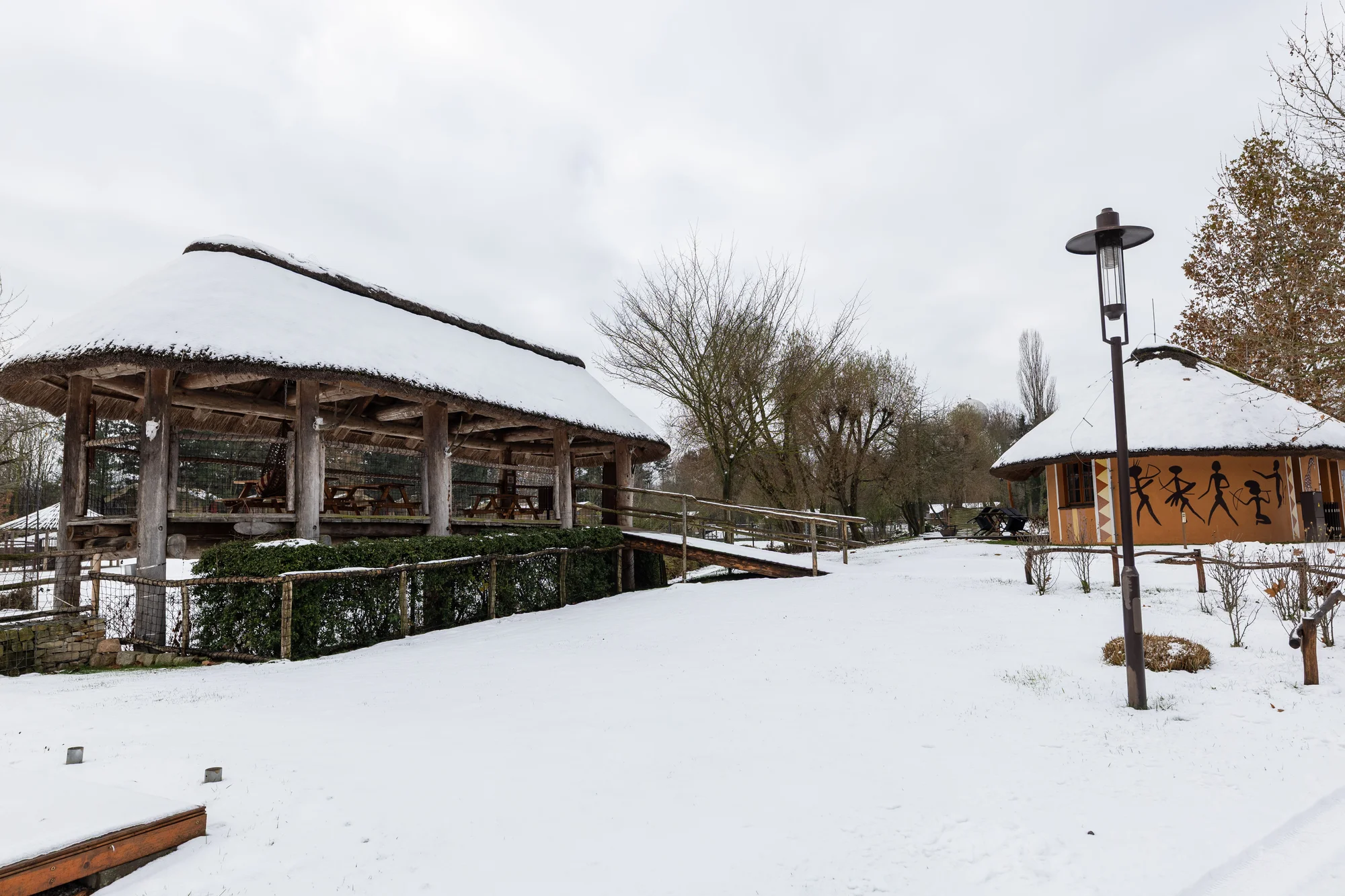 Afrika ve Dvoře Králové: bungalov v kempu, snídaně, neomezený vstup do safari i vířivka