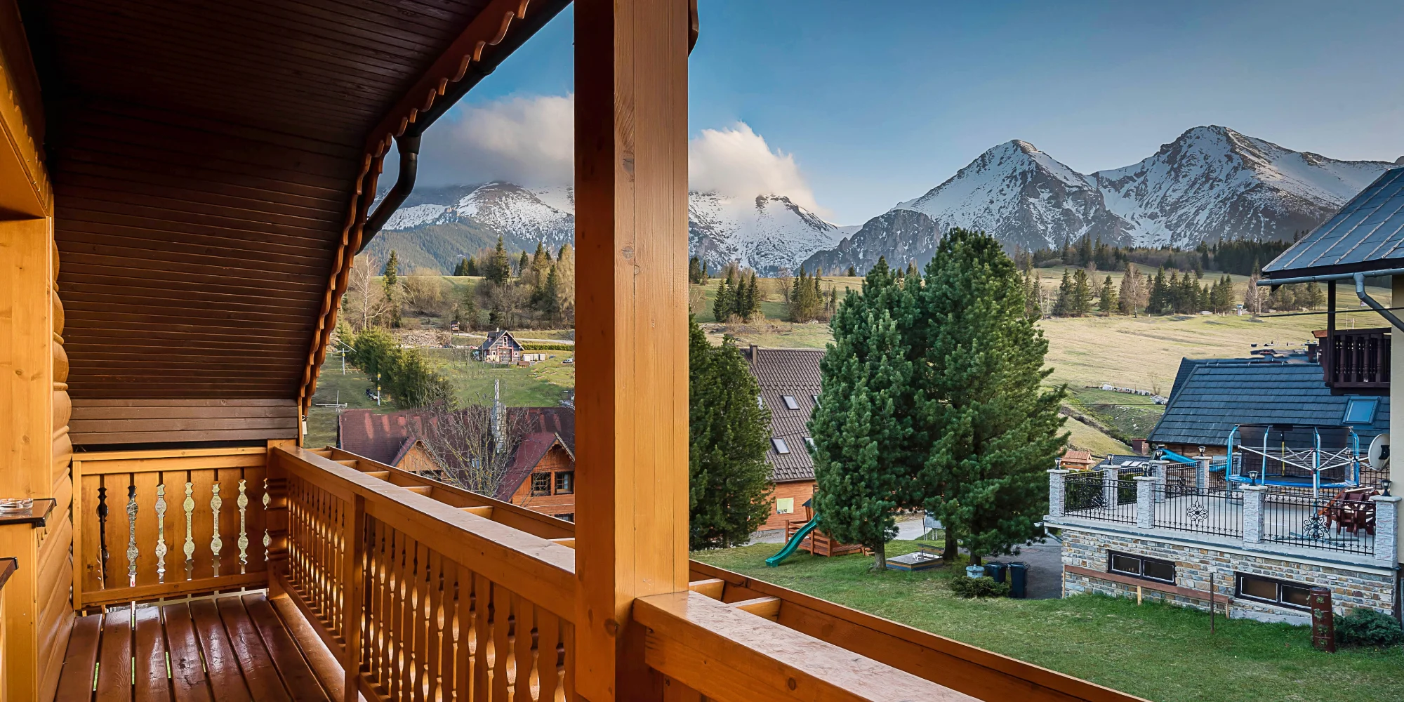 Belianské Tatry: chata ve Ždiaru až pro 10 osob s krbem i kuchyní