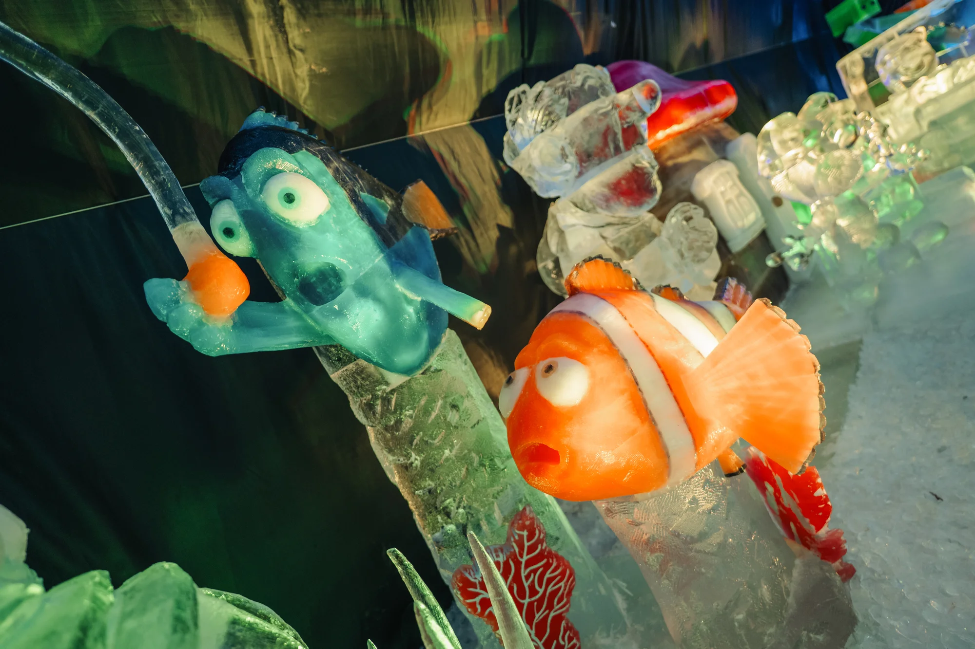 Ledové sochy na Čerňáku: Ice Magic, největší ledová výstava v Česku