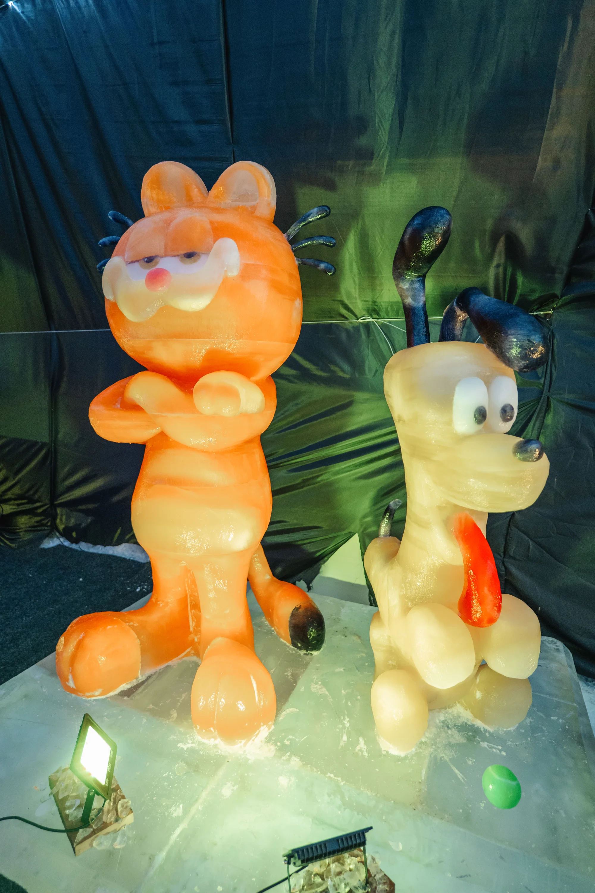 Ledové sochy na Čerňáku: Ice Magic, největší ledová výstava v Česku