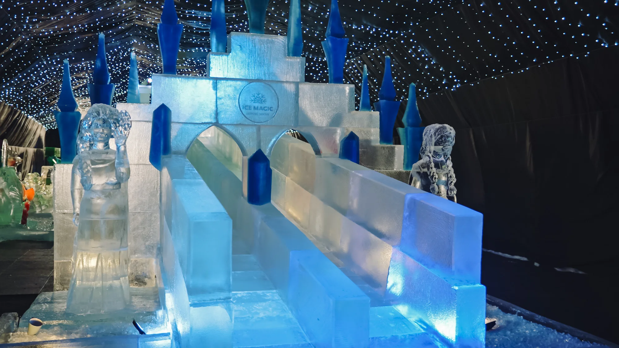 Ledové sochy na Čerňáku: Ice Magic, největší ledová výstava v Česku