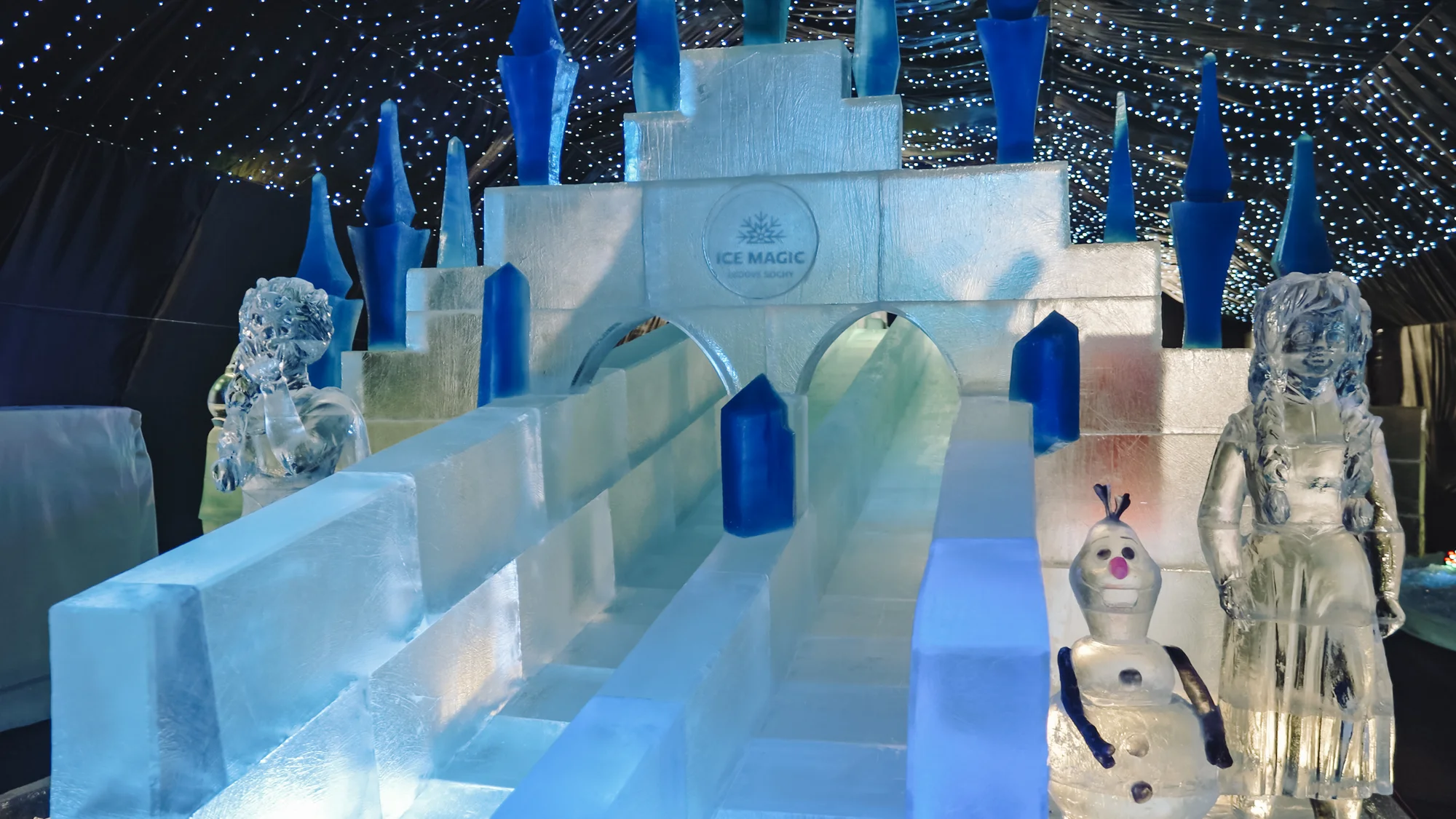 Ledové sochy na Čerňáku: Ice Magic, největší ledová výstava v Česku