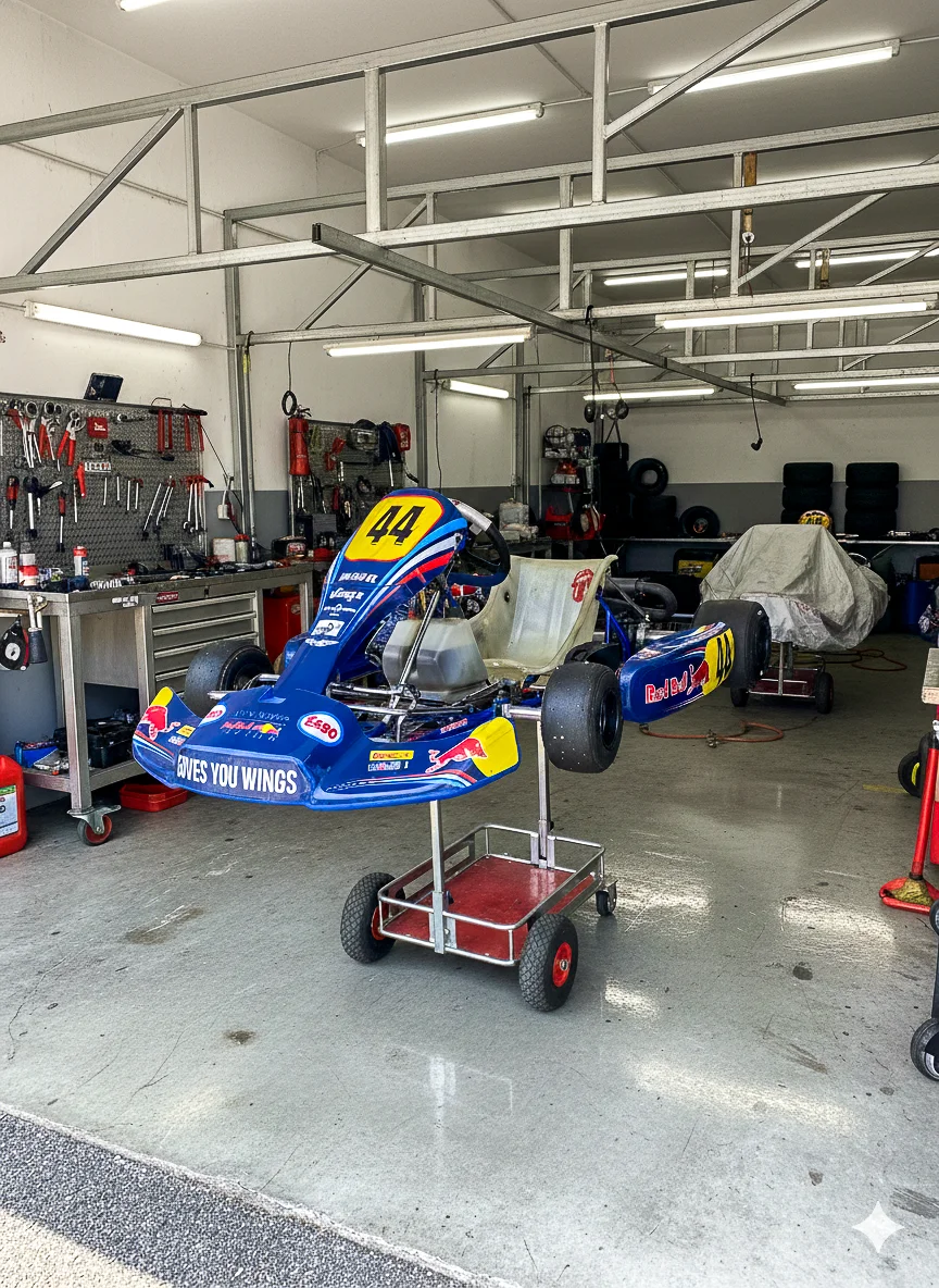 Jízda v závodní motokáře: 1–3 kola na letištním či závodním okruhu