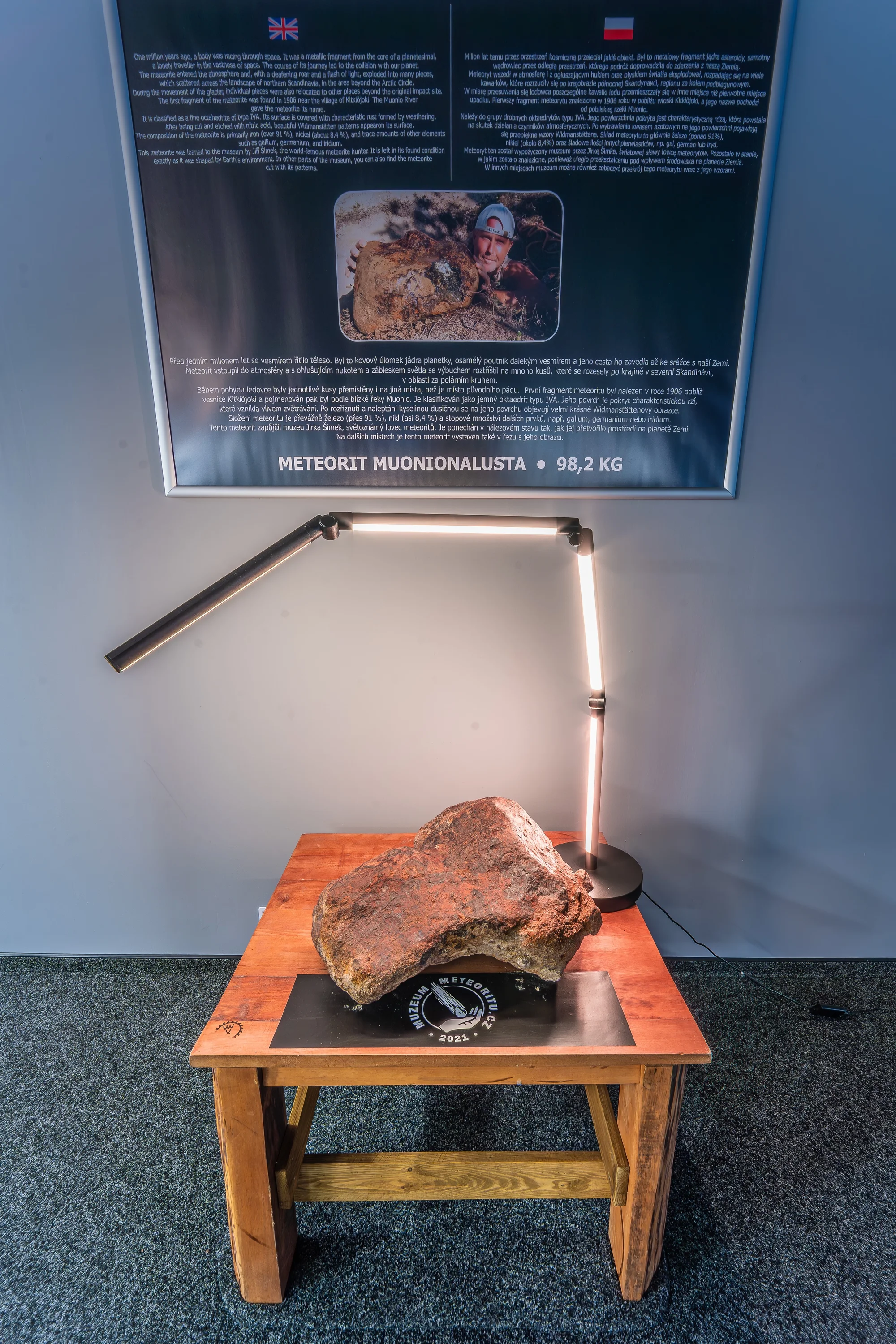 Nové Muzeum meteoritů: vstupy pro děti i dospělé nebo celou rodinu