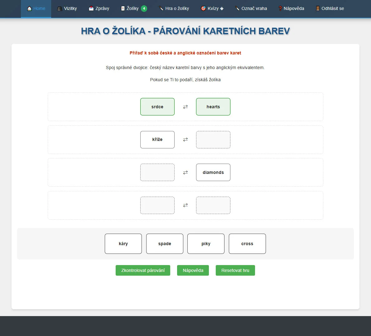 Online detektivní hra Vražda v kasinu: intuitivní rozhraní, neomezený čas i počet hráčů