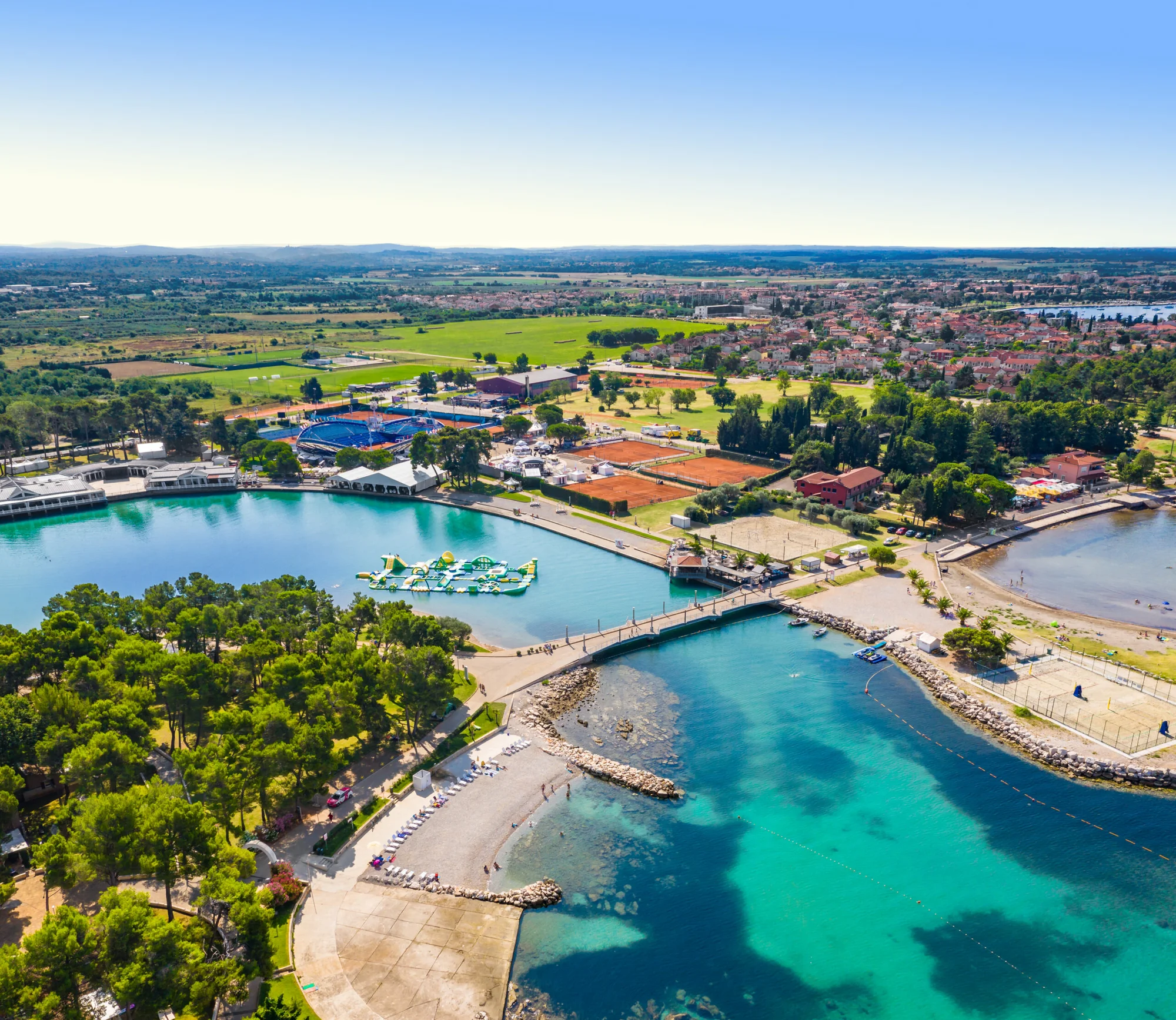 Umag: pobyt ve 4* rodinných apartmánech, vč. stravy a animačního programu, 120 m od pláže