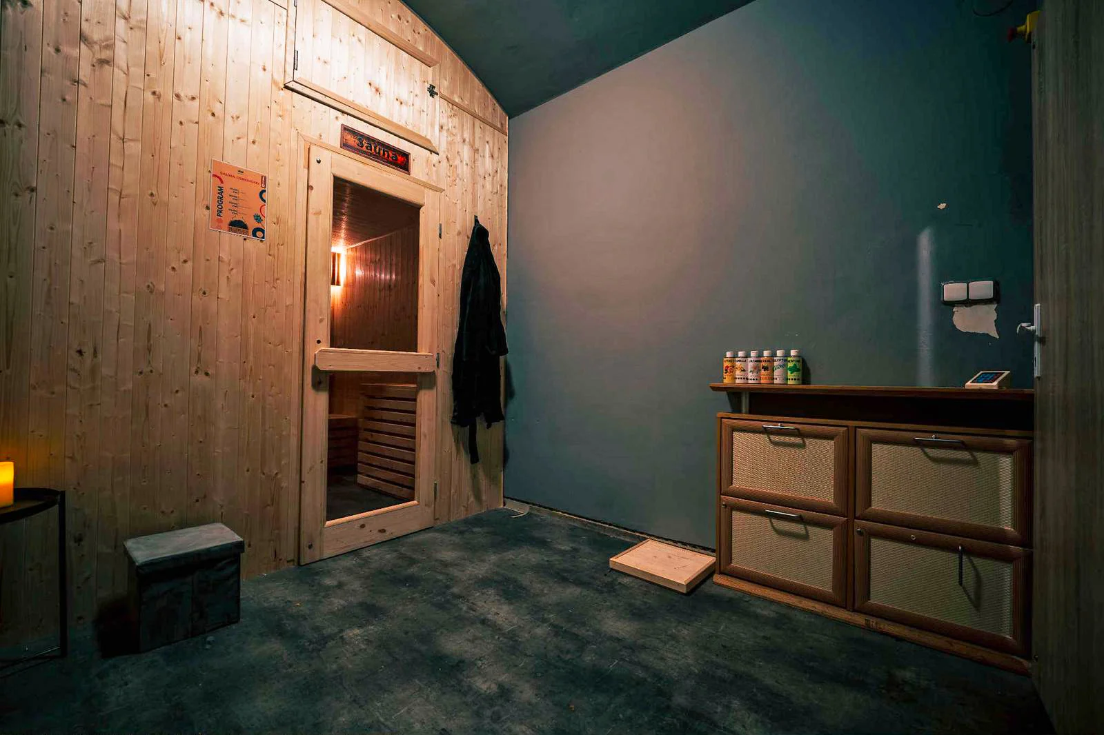 Rozluštěte horké stopy: hodinová úniková hra Sauna pro 2–6 hráčů