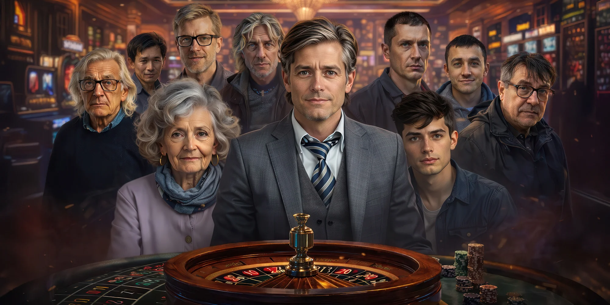 Online detektivní hra Vražda v kasinu