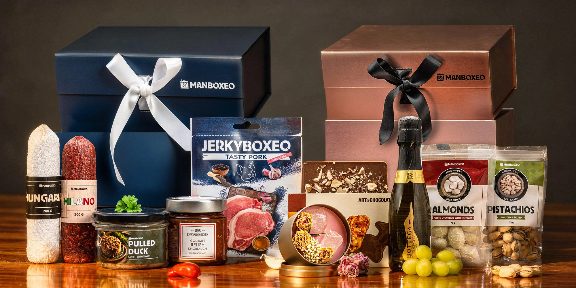 Dárkové boxy Giftboxeo pro muže i ženy: káva i pivo