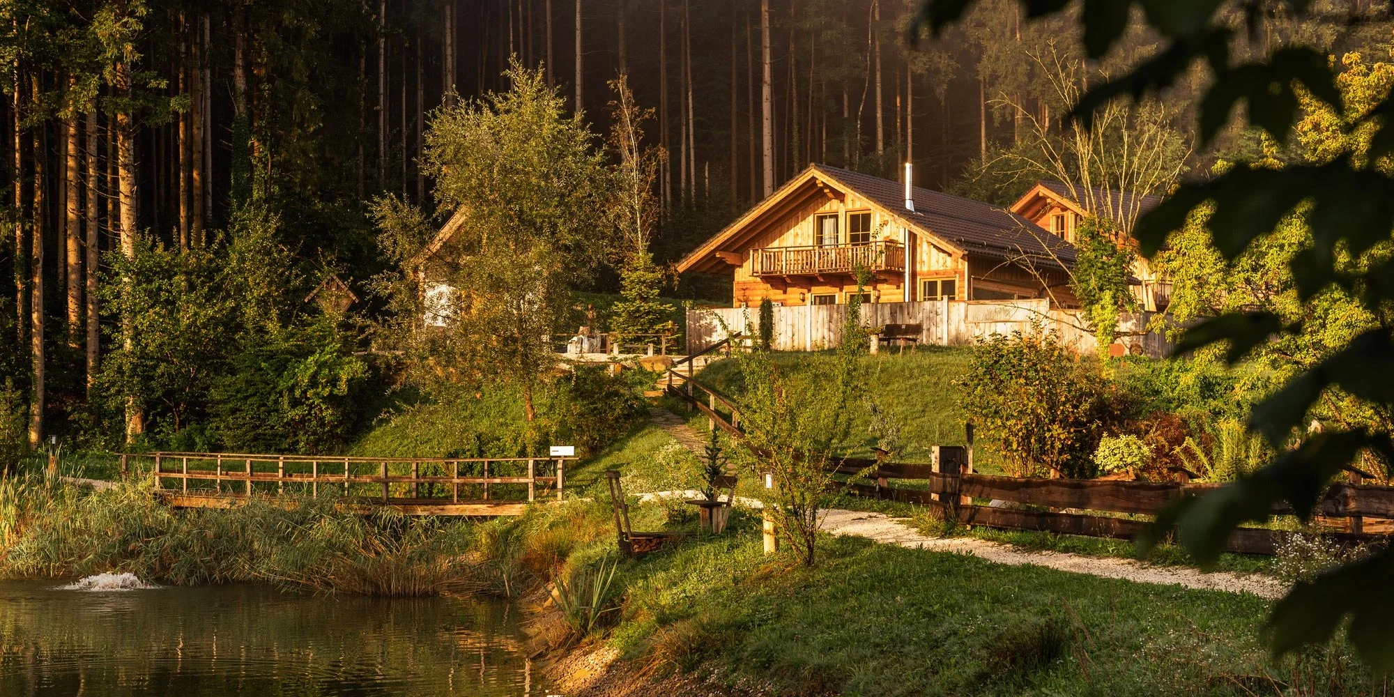 Chalet v Německu: privátní i veřejné wellness a snídaně
