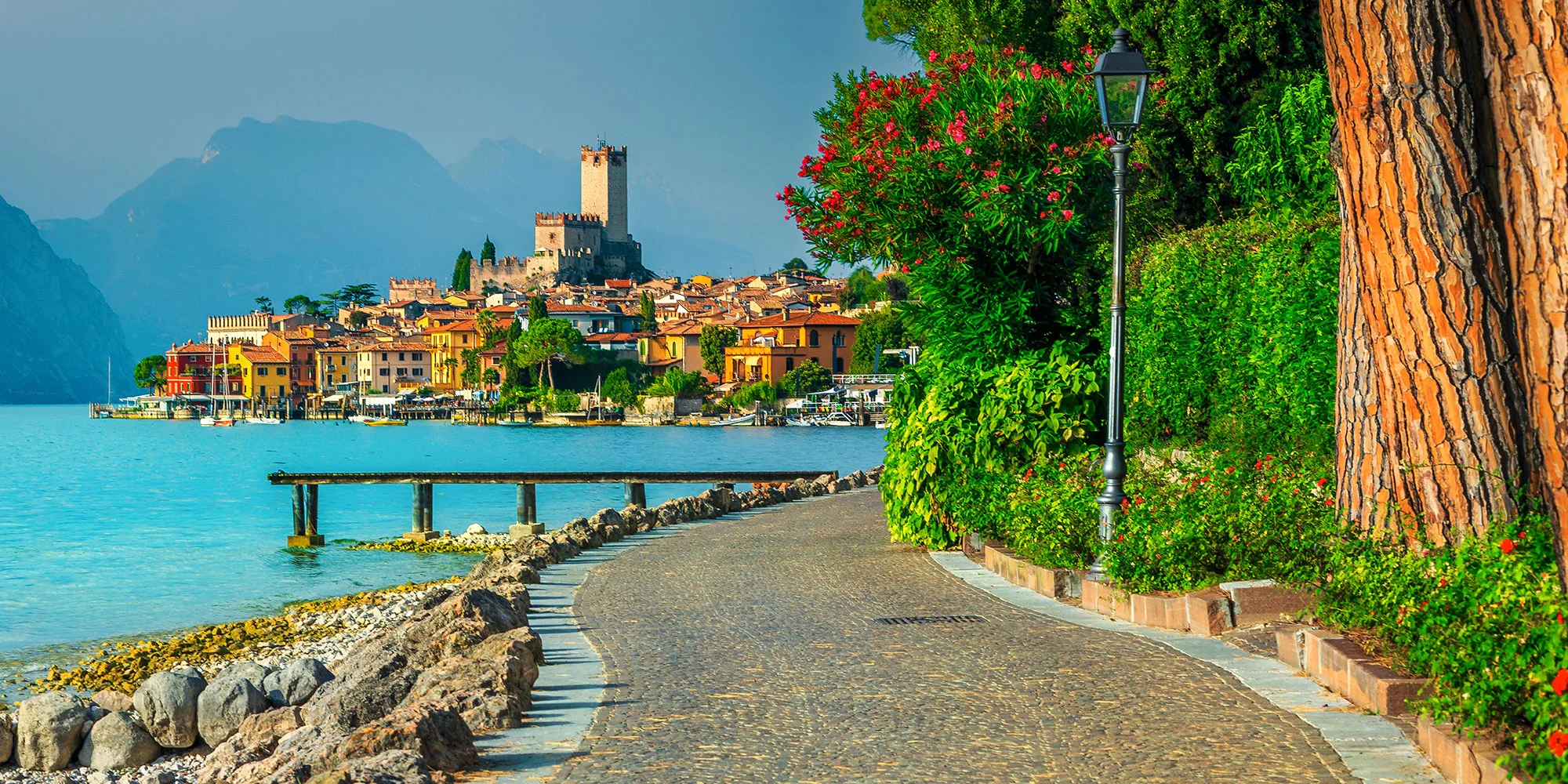 Tři perly jezera Lago di Garda: Riva, Limone a Malcesine