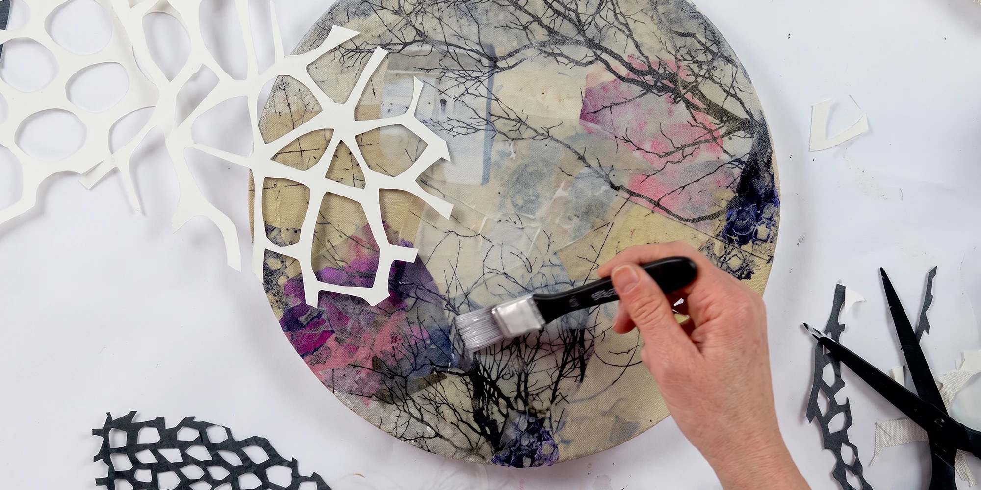 Zážitková arteterapie Gelli plate pro 1 osobu